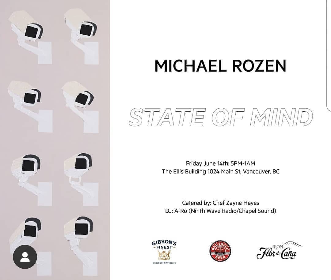 My friend Michael Rozen (@m.rozen) is having a gallery showing this Friday, June 14th from 5pm-1am at the @theellisbuilding. Come for good art, brews, music, and eats, featuring @sourbrosbread (food 7pm-9pm)
