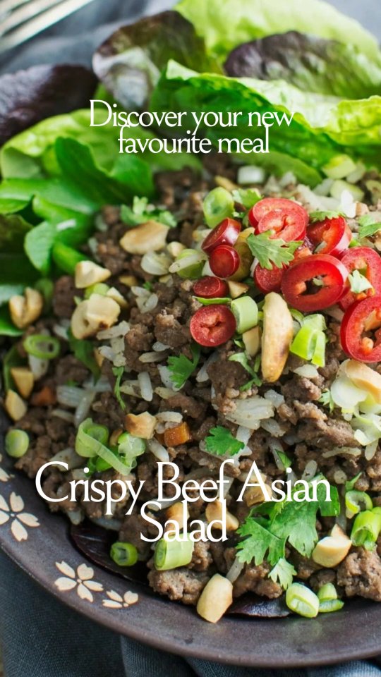 Discover your new favourite salad! It's one of my absolute favourites, I actually get a craving for this. It's just so more-ish!! 😋
Crispy beef with fresh herbs and zesty lime and soy dressing.
Recipe in stories and on my website! See link in bio.
#HealthyEating
#NourishYourBody
#EatTheRainbow
#FoodAsMedicine
#MindfulEating
