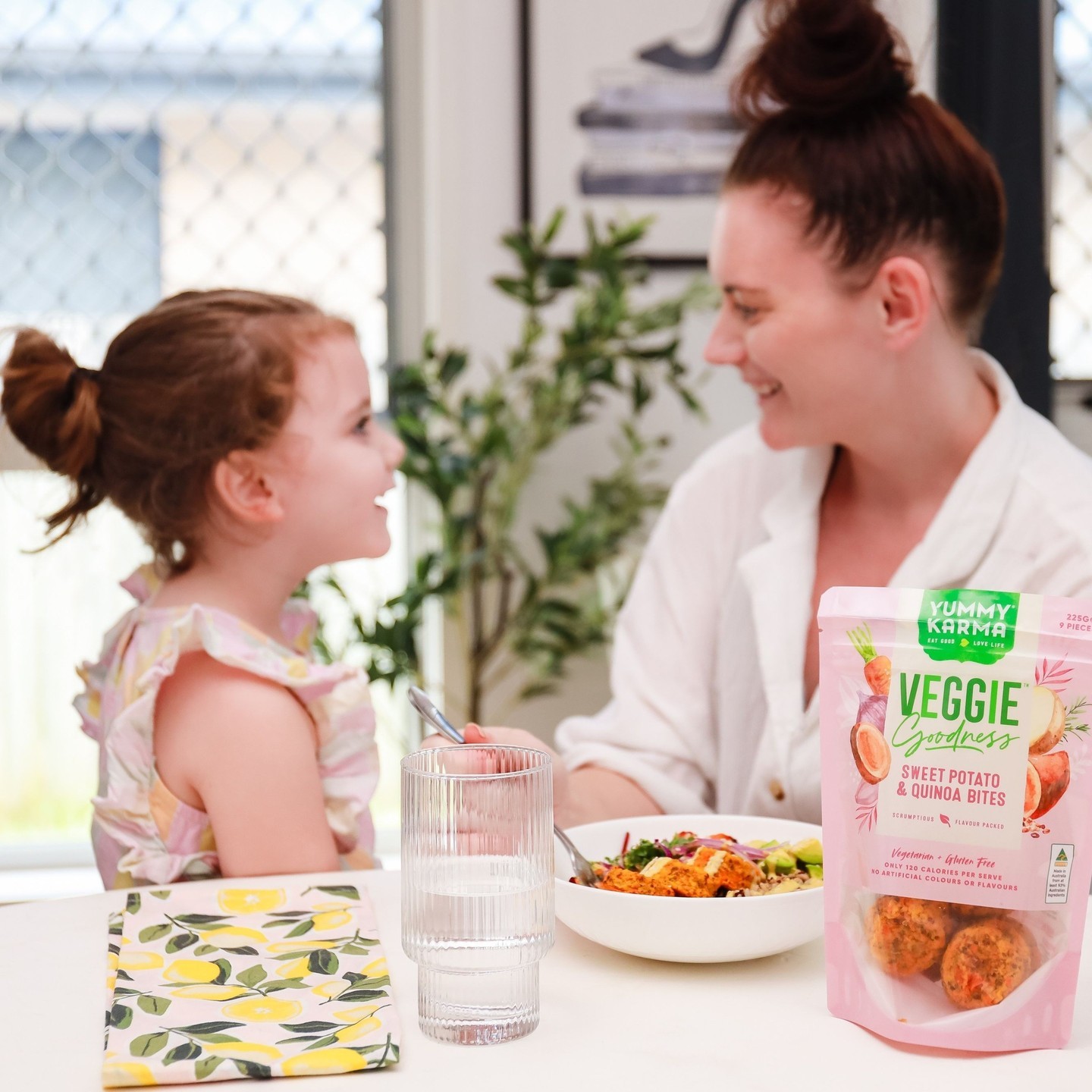 Here's to the unsung heroes of everyday life – mums! 🌸✨
Celebrate her love with flavour-packed Yummy Karma Veggie Bites. Full of goodness and a perfect snack for a busy mum 🥗