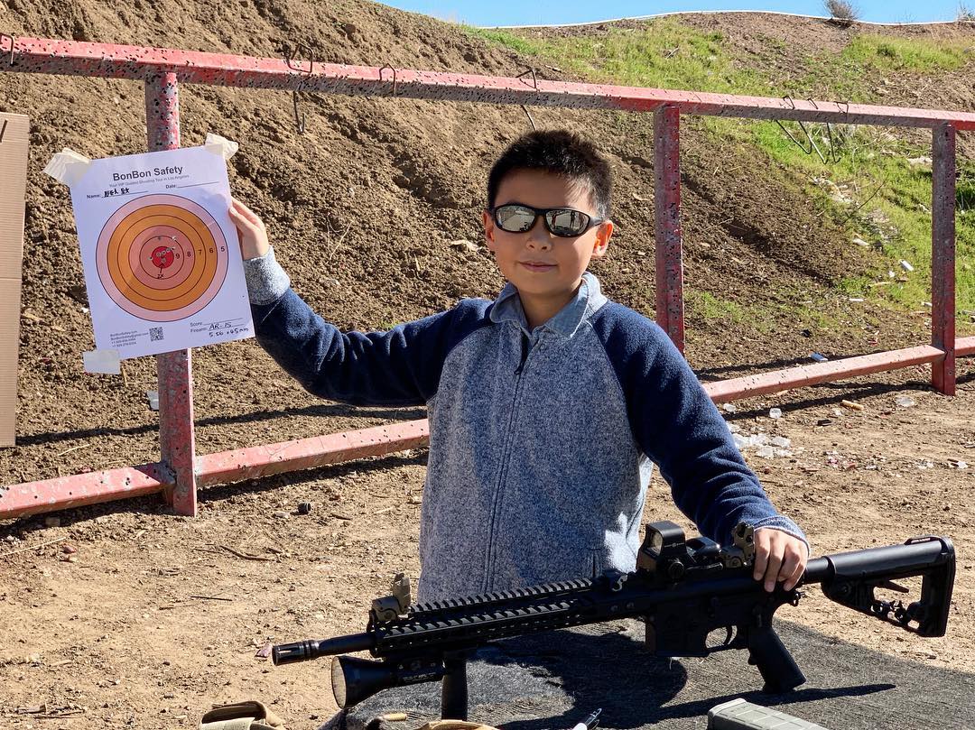 It was 11 year-old Ton Ton’s very first time shooting a real rifle, and he totally aced the bull’s eyes. 🎯
.
.
.
Follow @bonbonsafety for more! .
.
#losangeles #la_online #labucketlist #timeoutla #instaworthyla #ar15 #gun #rifle #gunshooting #bonbonsafety #firstshot #dtla #gundaily #pewpew #travel #travelgram #travelhype #boy #california #startup #entrepreneur #firearm #洛杉磯 #洛杉矶 #旅行 #旅遊 #槍 #美國 #加州