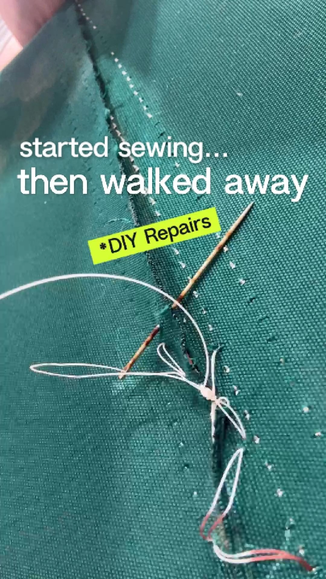 30 years in the shop… and this was a first. 😳🪡
A customer brought in a Sunbrella Green awning for recovery and we found a DIY repair attempt still mid-project. About 10 inches of hand stitching… then they quit and left the needle and thread right in the awning.
No judgment here. 😂
At Boatman Marine Canvas, we’ll gladly take it from “A for effort” to professionally fixed.
If you start a DIY repair on your boat, awning, cover, or bimini and hit the I give up stage—just bring it in. We’ve got you covered.
#BoatmanMarineCanvas #Sunbrella #AwningRepair #MarineCanvas
#BoatLife #DIYFail #ProfessionalRepair #CanvasShop
#BiminiTop #BoatCovers @sunbrella