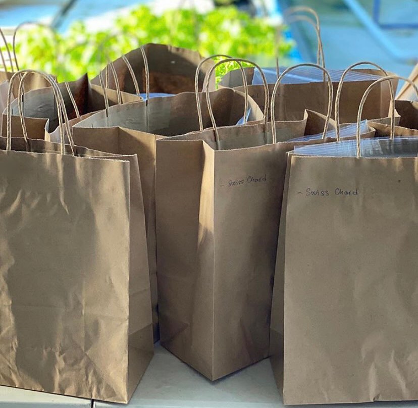 Pre-order, drive-in, and pick-up at Derwood Market on Saturdays from 9am-11am! 🥬