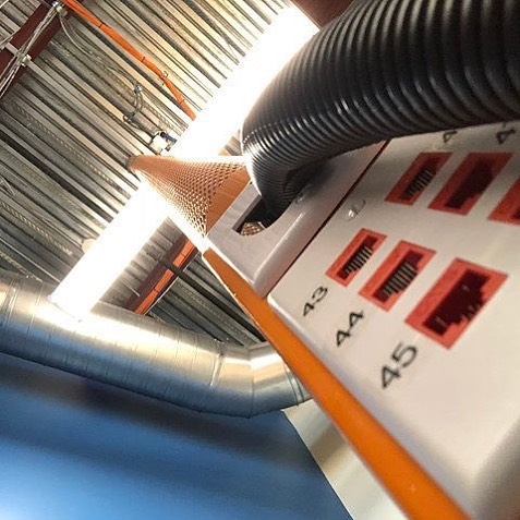 #workstation #powerdata #office #openoffice #officedesign #safetyfirst #safteyorange