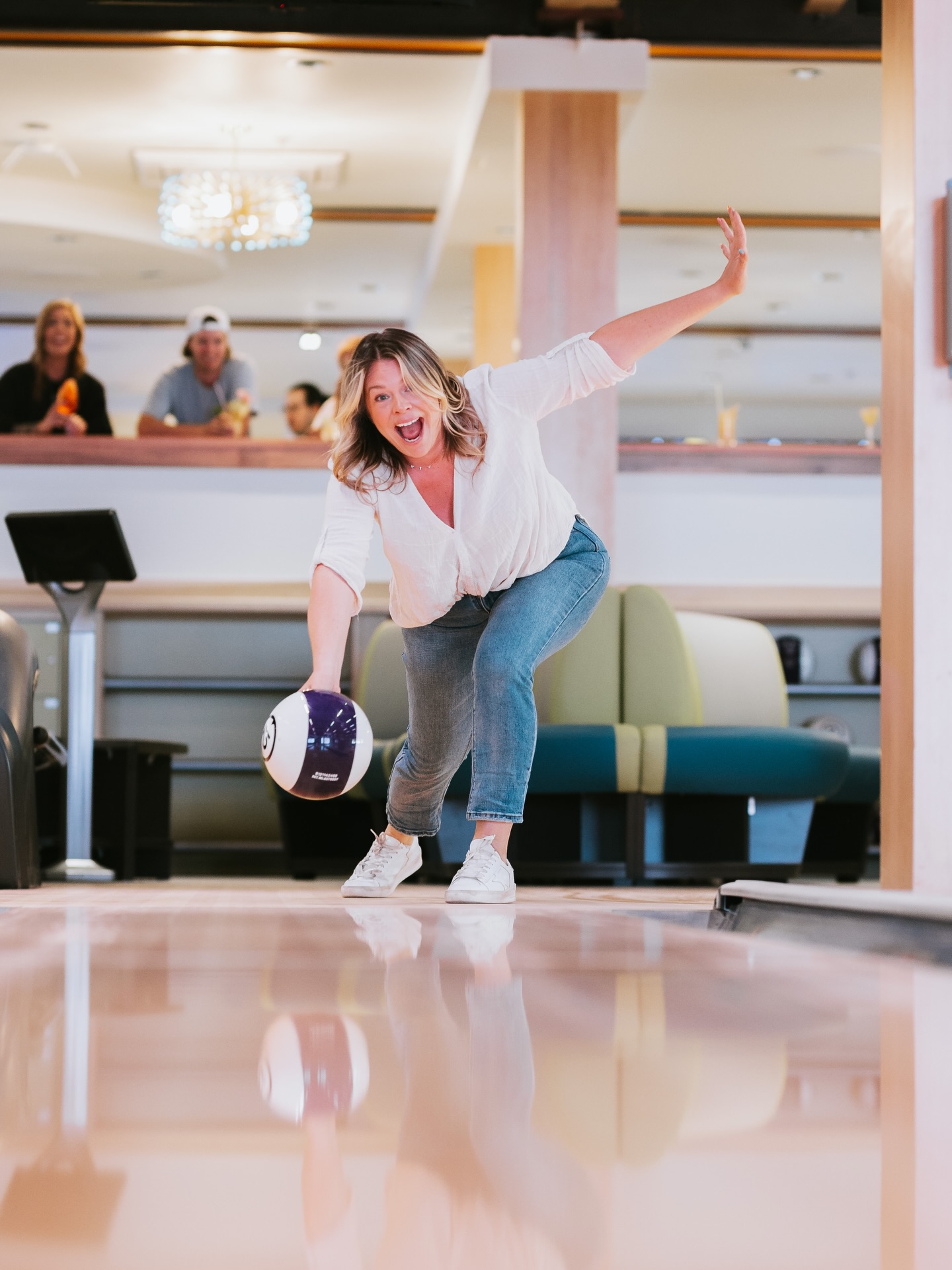 Come bowling….Where strikes are optional, fun is not 🥳
☮️❤️🎳
