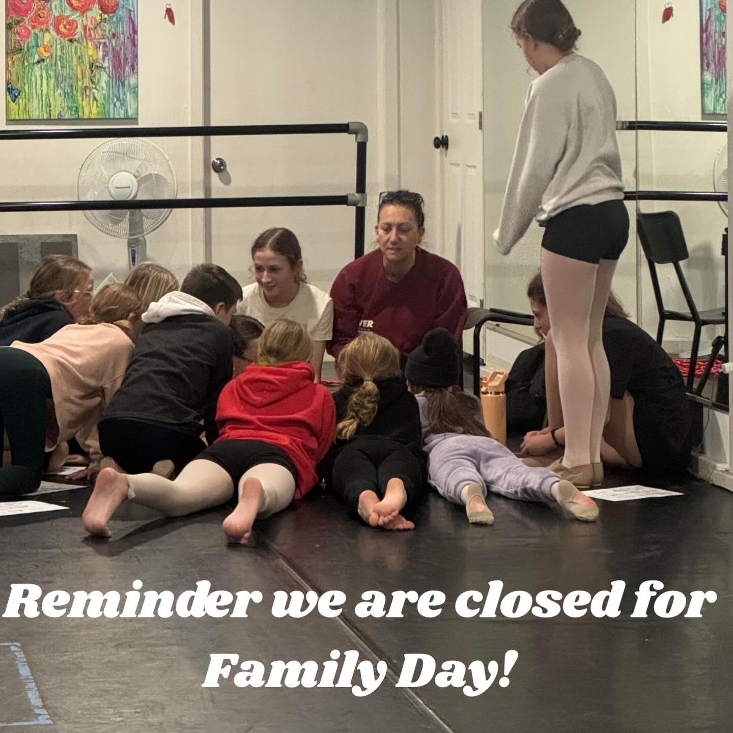 No classes Monday — it’s Family Day!