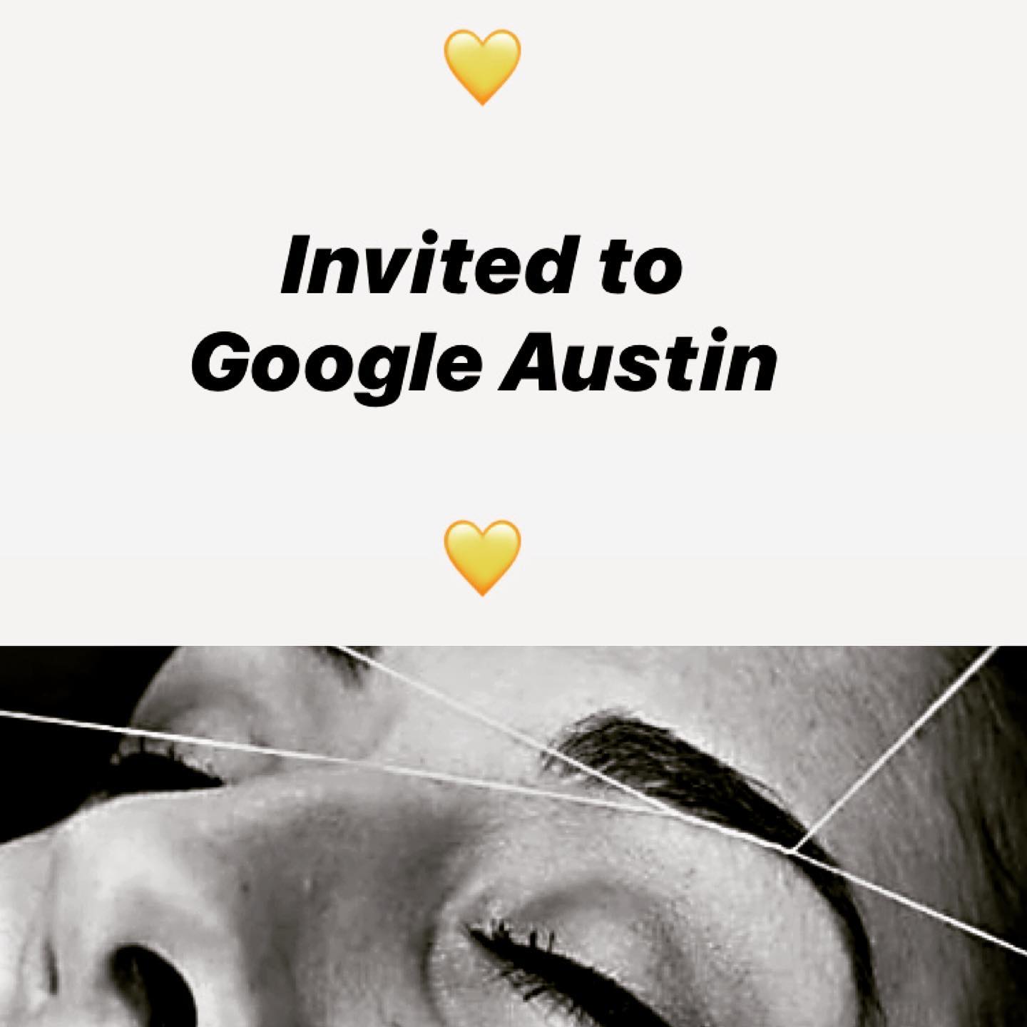 @googleaustin tomorrow from 12 to 3pm with our threading services!
Thank you @googleaustin for inviting @emathreading for the Austin Minority Vendor Fair!
-
-
-
-
#austineyebrows #austintexas #womenempowerment #womensupportingwomen #minorityownedbusiness #minorityowned #womenownedbusiness #austinwomenmagazine #austintx #austin360 #austinfashion #austinwedding #austinevents #austineventplanner #austinweddingplanner #googleaustin #googleaustintx #google #googlecares #stufftodoinaustin #societyofwomenentrepreneurs #organic #austinthreading #drippingspringstx #minoritybusiness