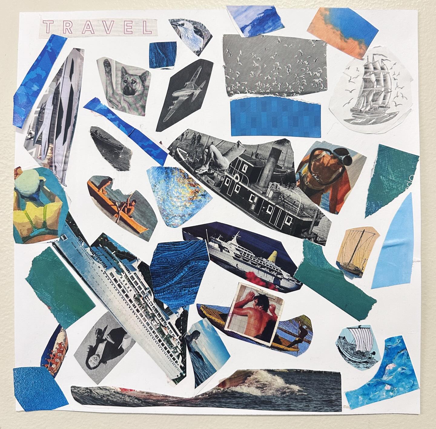 Album Covers, by 6-8th Grade
Inspired by the days of mixed CDs and the collage style of surrealists, artists put together their own playlists and designed an album cover that expresses the themes of their chosen songs.
#sfschoolhouse