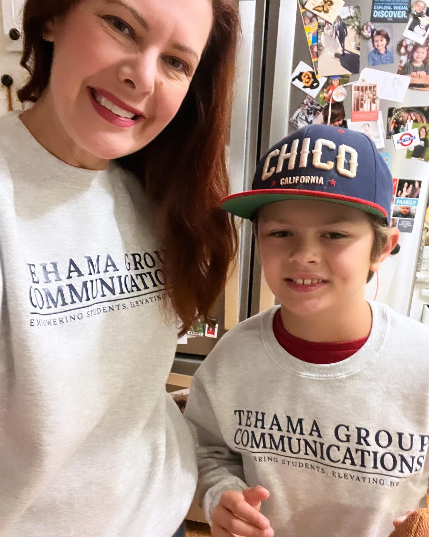 BMI🏔️ @tehamagroup swag special project for my talented and beautiful cousin @janell.inphotos 💙 @chicostate #tehamagroupcommunications #chicostateswag #buildingcommunity