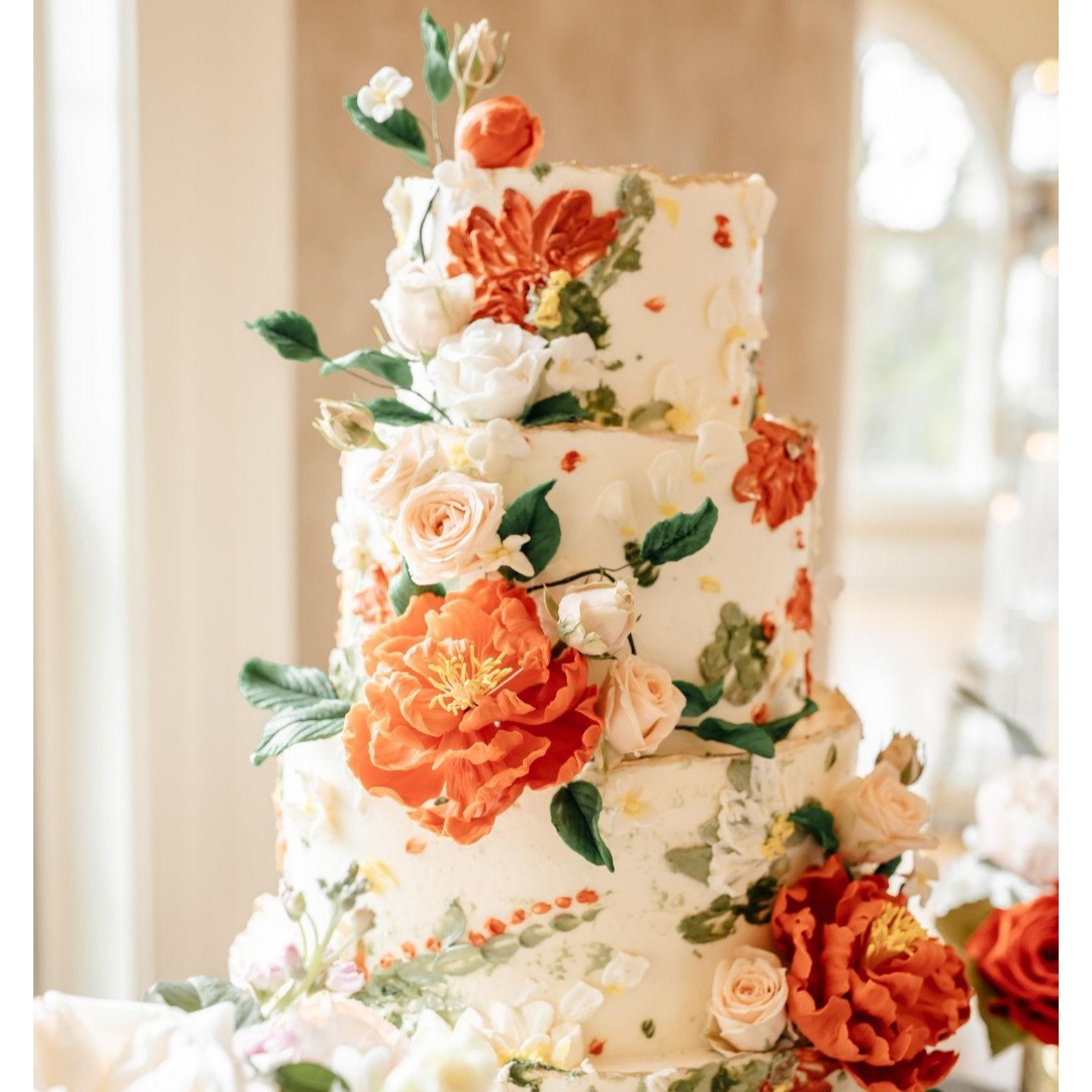 Sent Love is in the details… and in every brushstroke 🌹✨
Valentine’s inspired wedding cake was created using one of my favorite techniques — hand painted buttercream in dreamy shades of blush pinks and passionate reds, designed to feel soft, romantic, and timeless. Each stroke was carefully layered to create movement and depth, almost like delicate petals dancing across the cake.
Set against the breathtaking backdrop at Morais Vineyards, this design truly felt like it was blooming straight out of a love story. The piece is adorned with handcrafted sugar florals, bringing an extra touch of elegance and texture that makes this cake feel both artistic and ethereal.
Perfect inspiration for couples dreaming of a romantic, garden-inspired celebration or an elevated Valentine’s moment.
Floral romance will forever have my heart 💗
#ValentinesCake #ButtercreamArt #PaintedButtercream #WeddingCakeArt #SugarFlowers #LuxuryWeddingCake #RomanticWedding #CakeDesign #EdibleArt #Cakebee #VirginiaWeddings #MoraisVineyards #FloralCake #WeddingInspirationvia #paintedbuttercream #moraisvineyards