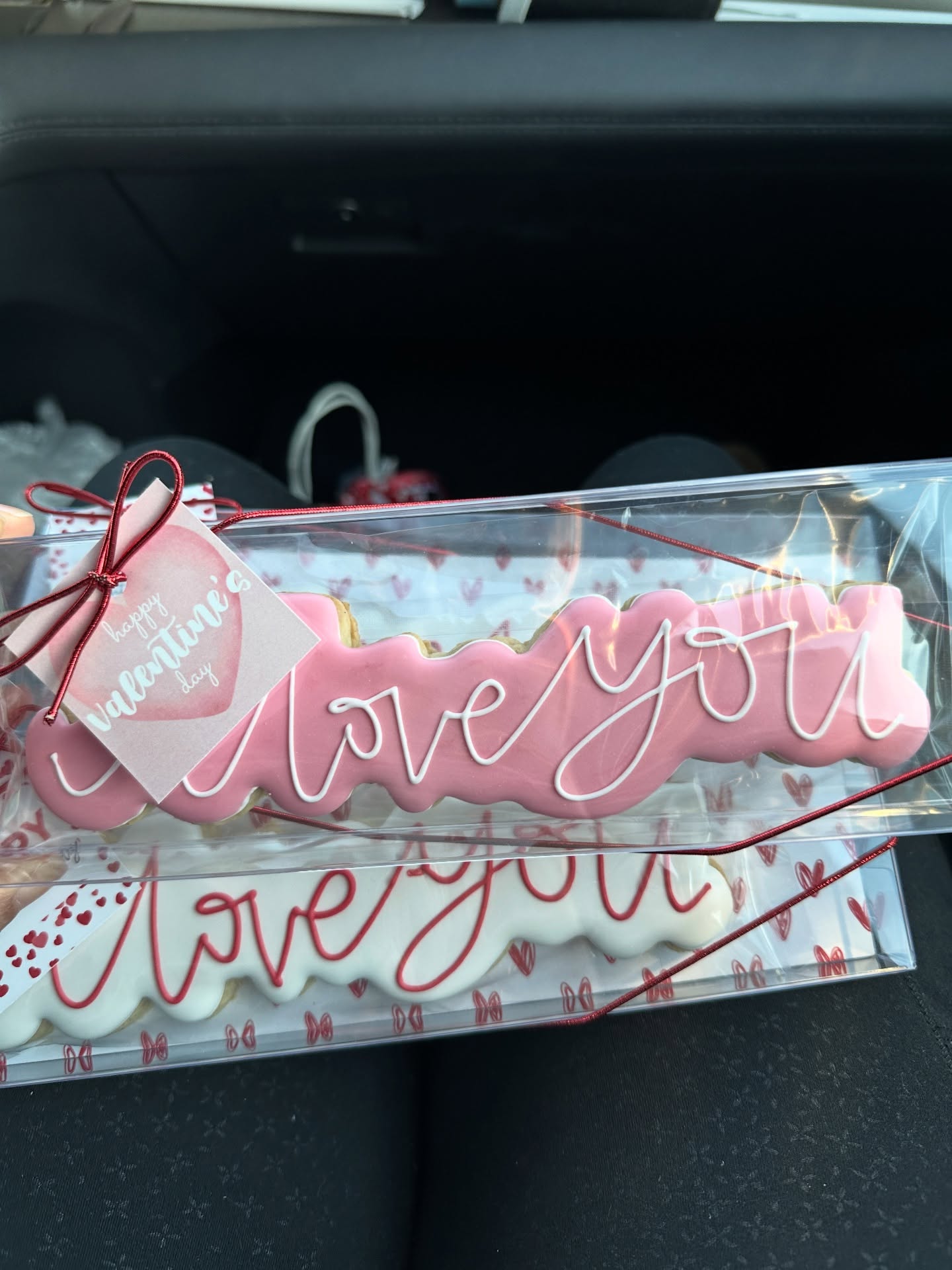 💕 📢 EXTRAS! Just 3 - 8” ‘I love you’ cookies left ($6.50 each) Taking them with me to Costco if anyone needs to pick up from there in the next hour. Or you can pick up at my home near Chesapeake Inn.