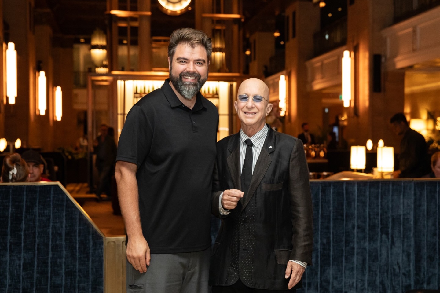 Feeling grateful to have played a small part in helping this project get off the ground.
Congratulations to Craig Thompson and the team at @ballinranentertainment for bringing David Letterman on as Executive Producer.
Itโs encouraging to see projects like this creating opportunities in the film industry right here in Stratford and a nice bonus getting to meet Paul Shaffer along the way.