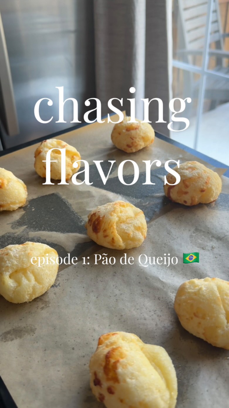 Recipe is from the creator @igorochaoficial check out his videos!
250 grams sweet cassava flour (about 2 cups)
250 grams sour cassava flour (about 2 cups)
(Or you can also just do 500 grams of any cassava/tapoica starch)
4 eggs
200 ml oil ( ¾ cup + 1 tablespoon)
200 ml water ( ¾ cup + 1 tablespoon)
200 ml milk ( ¾ cup + 1 tablespoon)
250 grams cheese (I used mozzarella and Parmesan)
1 tsp salt
1. Boil together water, milk, and oil
2. Pour hot mixture over your cassava starch and salt and mix to combine
3. Let mixture cool slightly before adding 4 eggs and combine well
4. Add in your cheese to flour mixture and mix in well
5. Preheat your oven to 375 degrees Fahrenheit
6. Add oil to your hands and form your balls
7. Bake for around 20 minutes! Check for color as they may need longer than that
#brazil🇧🇷 #brazilianfood