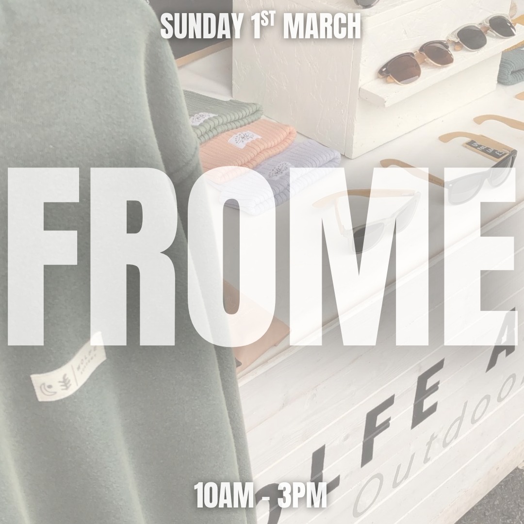This Sunday 1st March we'll be trading at the @thefromeindependent 🎉 Can't wait to be back at this wonderful market 🙌 Hope to see you there!
