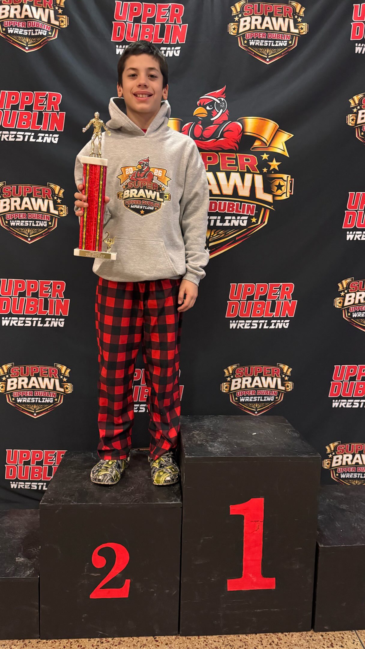 Super Brawl weekend was one for the books ππͺ
So proud of every wrestler who stepped on the mat and gave it their all. The hard work, determination, and heart showed in every single match β and these trophies represent more than winsβ¦ they represent dedication.
A HUGE thank you to our incredible parents and volunteers who worked behind the scenes to make this tournament such a success. From setup to table workers to concessions to keeping things running smoothly, this event wouldnβt have been possible without you. Your support means everything to our wrestlers and our program β€οΈ
Keep grinding, stay hungry, and remember this is just the beginning. Letβs keep building champions π₯π€ΌββοΈ
#SuperBrawl #WrestlingFamily #ThankYou #Champions #HardWorkPaysOff