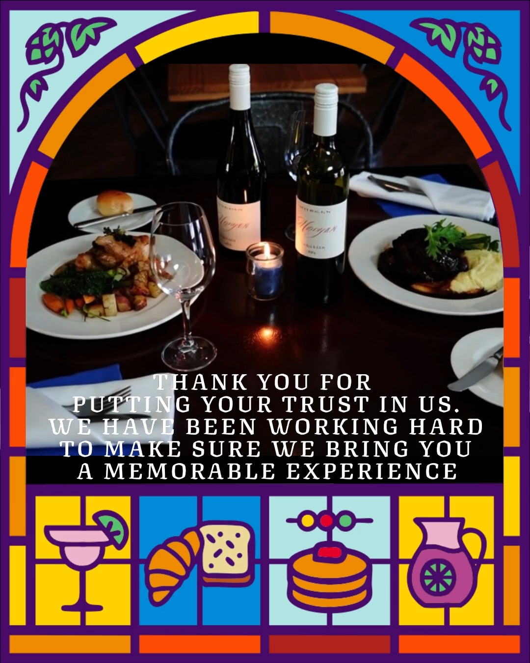 We are thrilled with how fans have responded to our dinner and show with Carlos. The amount of care and consideration our team has put into this event is amazing. Special thanks to our Head Chef Rachel and Libby for finishing touches that are sure to please.
We cant wait to be your valentine.