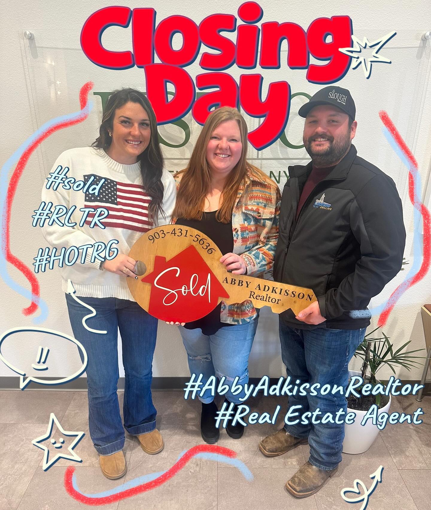 Started this week with a very special C L O S I N G🎉
🏡My SELLERS today just so happen to be my very FIRST BUYERS ever. This house came full circle for the Chamberlains and I couldn’t be more grateful to have been apart of it! 💓
🗓️💕 I’ve had so many clients, transactions, lessons, failures, accomplishments, and growth in between these 2 photos! Being a REALTOR truly is the best job I could ask for and I am grateful everyday!
Thinking about investing in your first home? Ready to move on to your next? I’d love to discuss your goals for Real Estate! 📞 903-431-5636
Abby Adkisson, Realtor & Team Lead Heart of Texas Realty Group - Brokered by, Texas Real Estate Executives