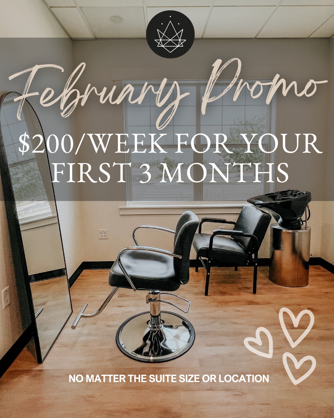 If you’ve been waiting for the “right time” to go independent or move your studio,
this might be it!
DM us for details on available suites and to schedule a tour!