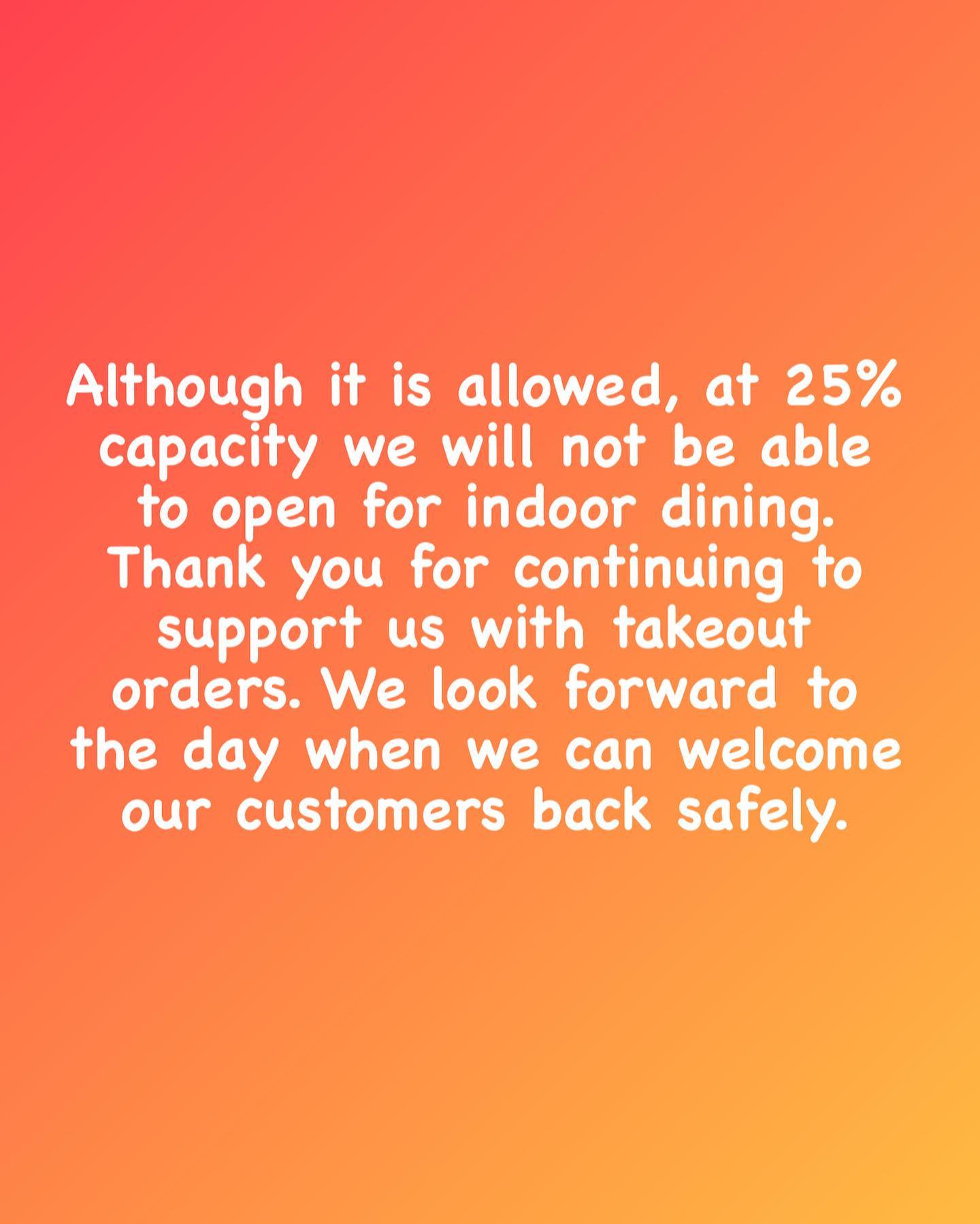 THANK YOU for all the SUPPORT β’ We will not be open for indoor dining. To ensure the safety of our customers please call 408-998-9711 for all orders. We are doing our part to reduce the spread of covid-19 by maintaining contact-free transactions. β’ #bepatient #besafe #bekind β’ #minatorestaurant #japantownsj