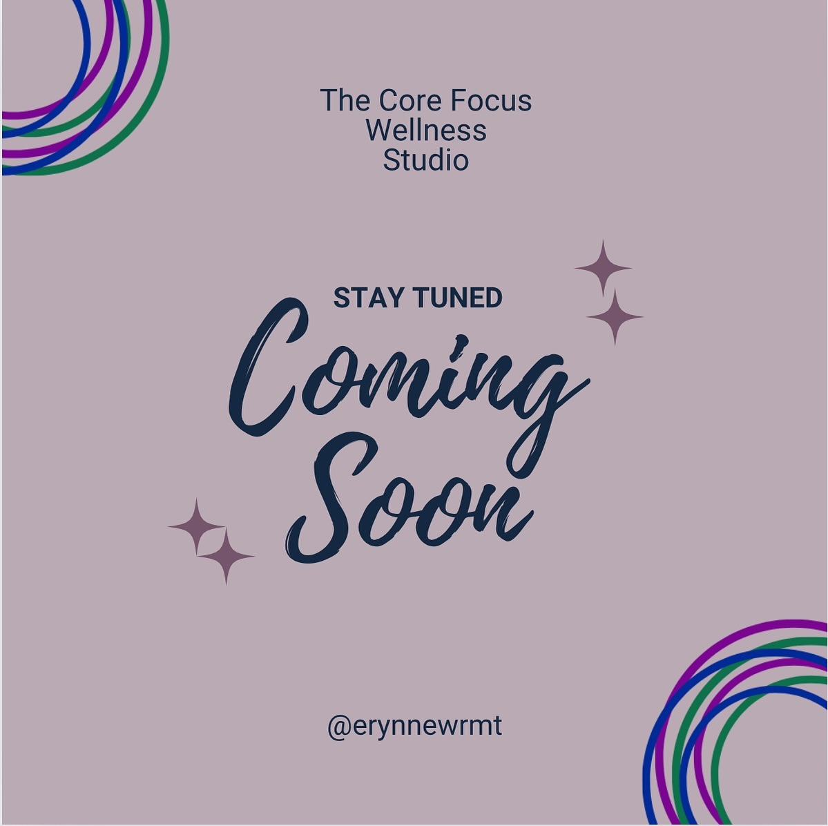 I’ve been making some changes over the last little while. Changes to hopefully benefit you my amazing clients. And if you’ve worked with me for any length of time, you know that it’s always been a goal of mine to have my very own clinic space. I’m still working towards that goal! However, in the meantime, I’m preparing my business by starting with a name change.
** The Core Focus Wellness Studio **
You’ll start to see some more minor changes over the coming weeks, and my schedule remains open!
See you soon:)