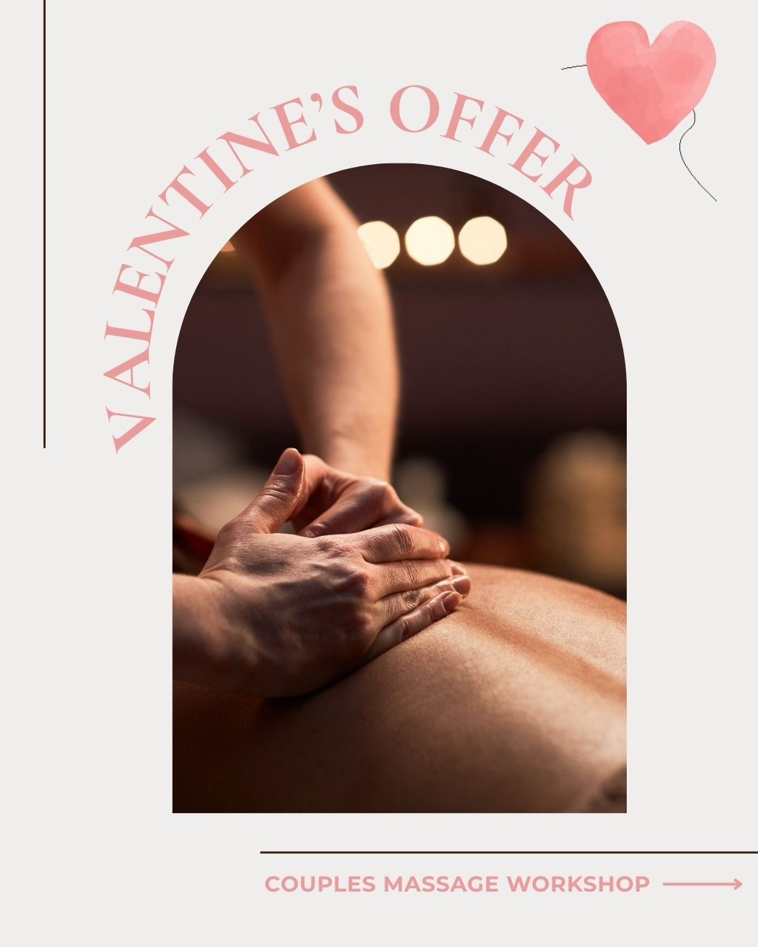 ❤️ A Valentine’s Gift That Lasts Beyond the Day ❤️
This year, move beyond flowers and dinner reservations.
Our beautiful Holistic Massage Therapist, Michelle Vianna, is offering a private 3-hour couples workshop — The Connection Ritual: Heart to Hands — designed to help you reconnect through mindful, intentional touch.
This isn’t just about learning massage.
It’s about:
🤍 Calming the nervous system together
🤍 Building trust through safe, respectful touch
🤍 Feeling present and grounded with one another
🤍 Creating space to slow down and truly connect
Each session is completely private — a sanctuary just for two.
✨ Valentine’s Special: $300 per couple
Use promo code: ease_valentines
for $50 off when secured by the 14th of February.
Book now, attend whenever it suits you.
Give the gift of presence this year.
🔗 Link in comments
#EaseWellness
#ValentinesDay
#CouplesConnection
#MindfulTouch
#InnerWestSydney