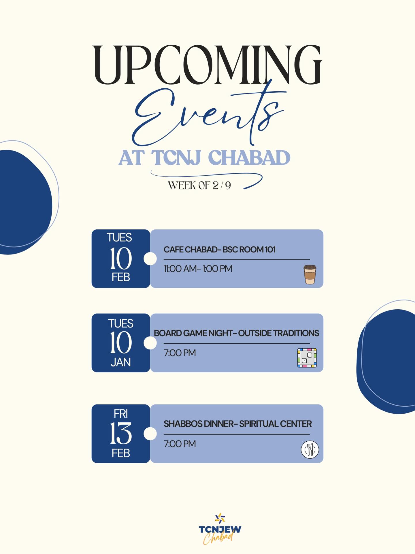 THIS WEEK AT CHABAD!