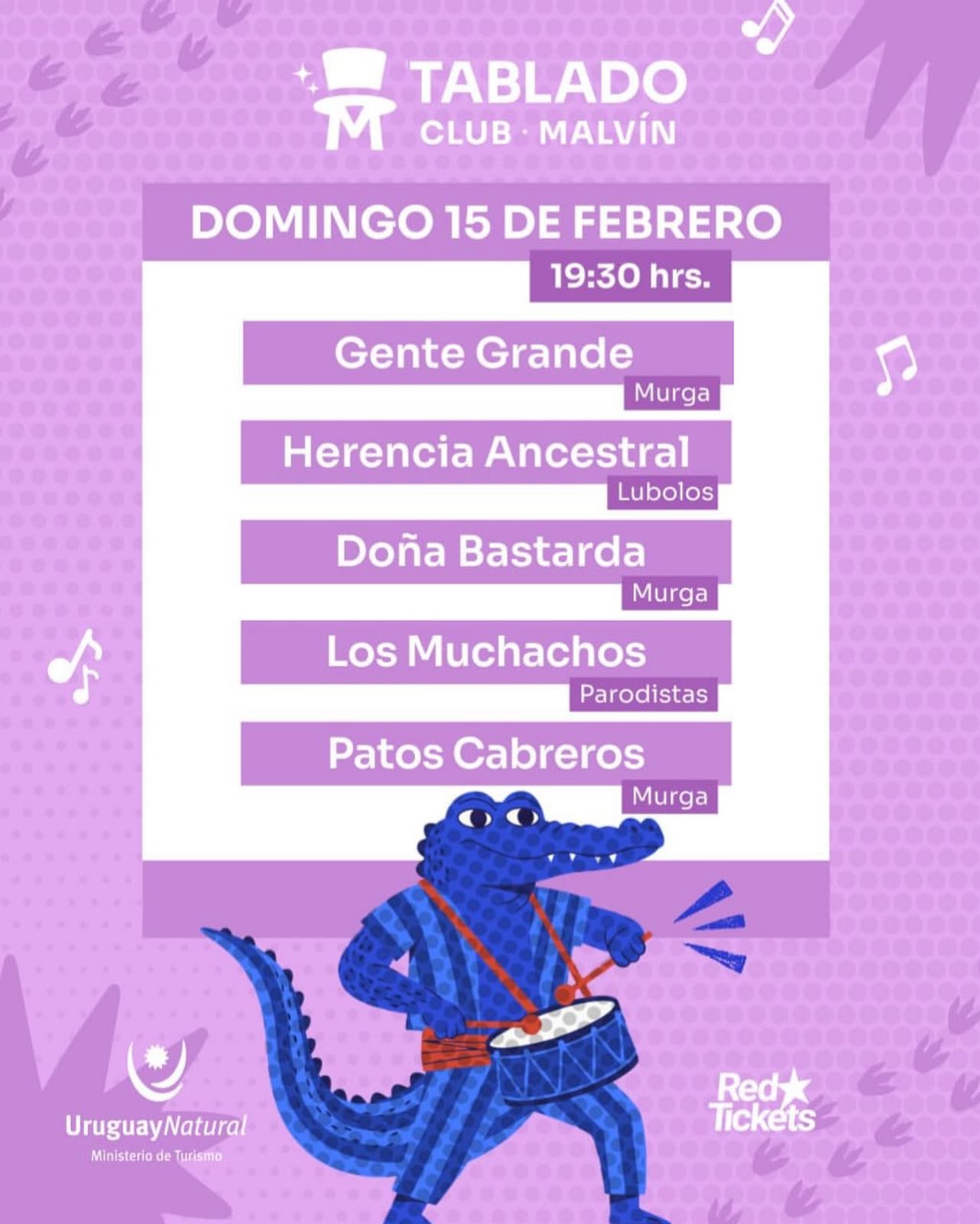 🗓 Les dejamos por acá la programación que tendrá @tablado_malvin el próximo domingo 15 ¡y les invitamos a seguir disfrutando del Carnaval! 🥁
A propósito de esto les queremos compartir la reflexión de Yamila Ferreira de CMC La Fuente, una de las participantes que fue al tablado y nos contó su experiencia:
“El Tablado 1° de Mayo fue una fiesta total. Los Diablos Verdes explotaron el escenario, su energía es contagiosa. La Trasnochada fue épica y La Nueva Milonga es un himno carnavalero. Pero lo que más me impactó fue la profundidad de sus letras, tocan temas como gente en situación de calle, la violencia, la pobreza y el papel fundamental de una maestra en la vida de un niño. ¡Fue muy potente! Los Chobys sorprendentes. Los humoristas de House me mataron de risa, fue una noche inolvidable de carnaval. Gracias”.
El Plan de Verano Moebius se llena de experiencias ✨