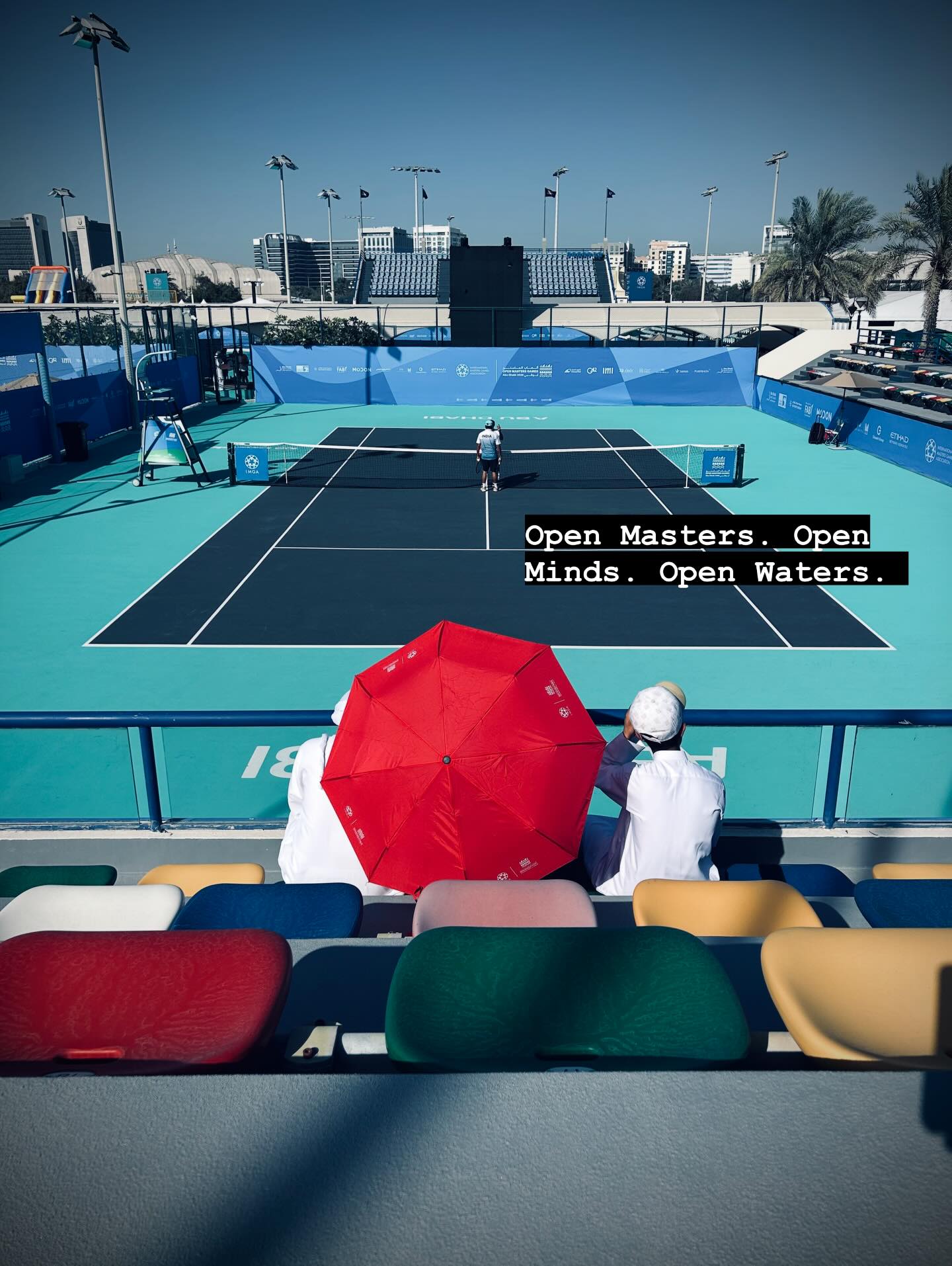 My wellness rituals shift week to week but they always make space for both stillness and energy.
This week looked like:
🎾 Cheering on my favourite tennis player, @sylvaindumond , at the Open Masters Abu Dhabi @omgad2026
🌊 Mini ocean pauses in between
🙌🏻New learning that nudged me outside my comfort zone
Wellness takes on different shapes and forms for everyone. If you’re a mum going through Matrescence, the transformation of becoming a mother, and you need support in defining what wellness looks like for you in this season of life then DM me for wellness coaching and check out the Nurture Your World wellness hub. Made especially for the woman behind the mother!
⬆️links in bio
Open Masters. Open Waters. Open Minds.