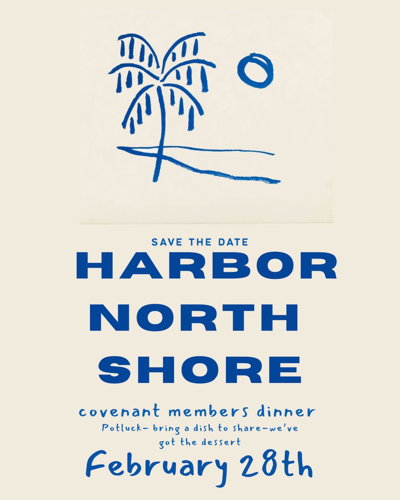 Our annual covenant member’s dinner is just around the corner. If you are a member of Harbor Church North Shore, please mark your calendars. This is a time for us to come together to see what the Lord has done and is doing in our church community. Looking forward to enjoying an evening together. 5:30-7:30pm