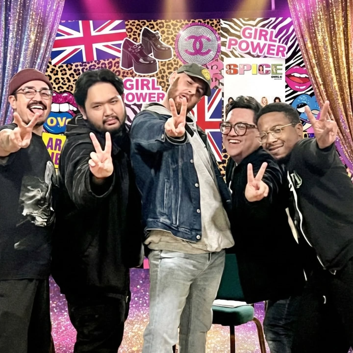 Up next at the CSHP, it's the off Broadway hit musical Altar Boyz!
The Boyz pay tribute to the Spice Girls for this #waybackwednesday.
Can we get a Zig-a-zig-ah-men? 🤤
#spicegirls #altarboyz #cshplayhouse #behindthescenes