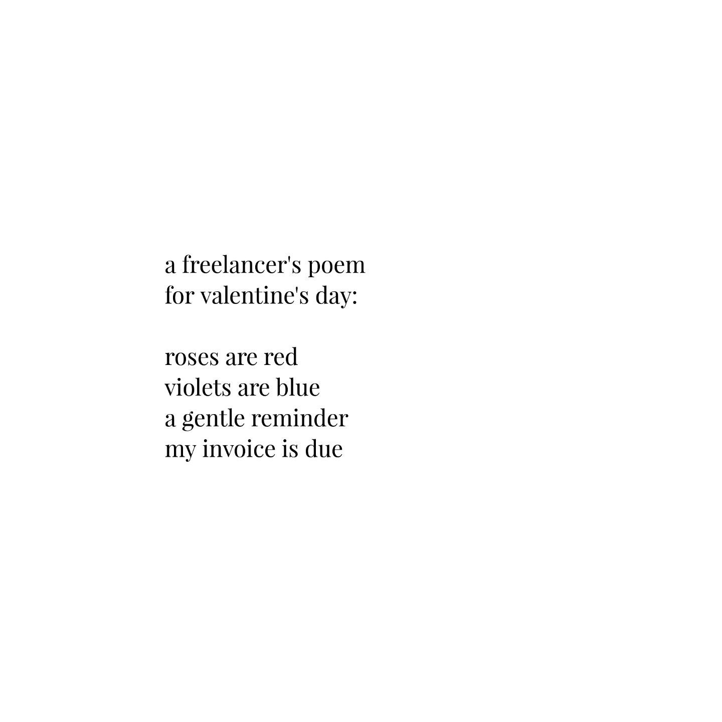 Freelance
•
•
•
•
•
#writersofinstagram #amwriting #writerscommunity #bookish #quotes #bookstagram #bookworm #bibliophile #shortstory #flashfiction #poem #poetryporn #poetrycommunity #quotestagram #freelancelife #valentinesday