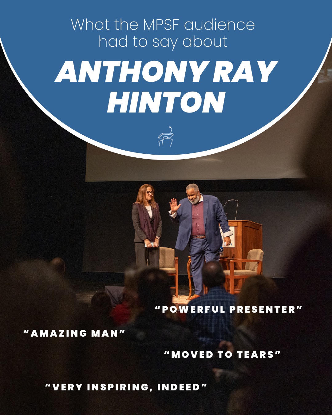 When he took the MPSF stage, Anthony Ray Hinton shared a story with our subscribers that was heartbreaking, sobering, and deeply inspiring all at once.
Through resilience and forgiveness, Ray transformed profound injustice into a lifelong mission for criminal justice reform, reminding us that change begins when we are willing to confront hard truths.
Join us for the rest of this season. Subscribe with pro-rated tickets to our Oakland venue at speakerseries.net.