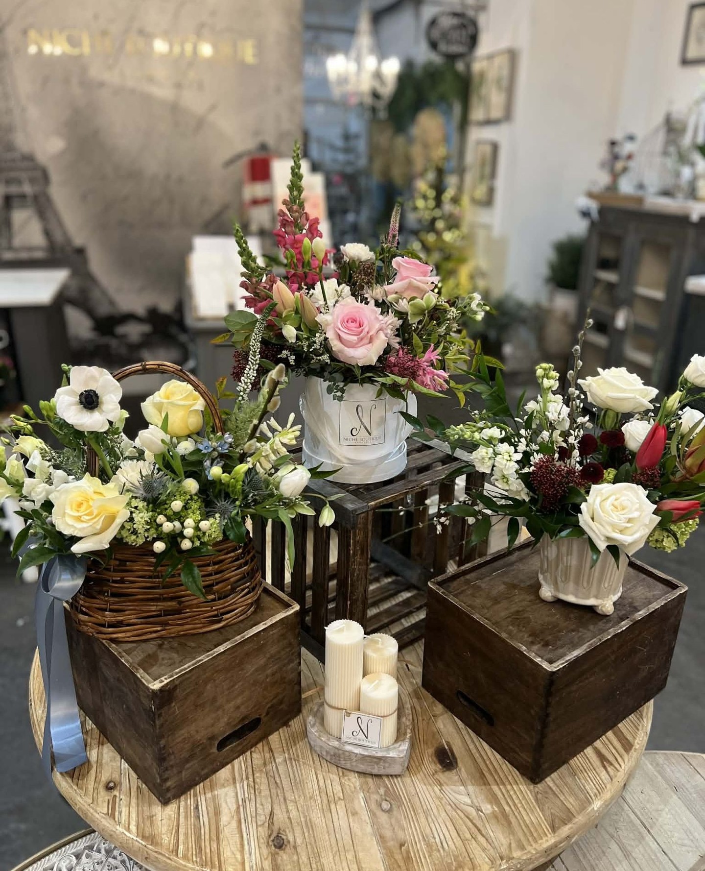 .
Limited Edition Valentine’s Arrangements 🤍🌹
We’ve created a small collection of exclusive designs for Valentine’s Day — and only a limited number of each will be available.
✨ Bespoke Hat Box
✨ French Garden Basket
✨ Maison Arrangement
Each design is available in all color palettes and thoughtfully created in our signature Niche style.
Once they’re gone, they’re gone — we recommend ordering early to avoid missing out.
📞 Call Niche Boutique Florals at 604-371-0800
💌 Or DM us to place your order
📅 Available for pickup or delivery February 13th & 14th
Let us create something unforgettable for your Valentine. 💕
.
.