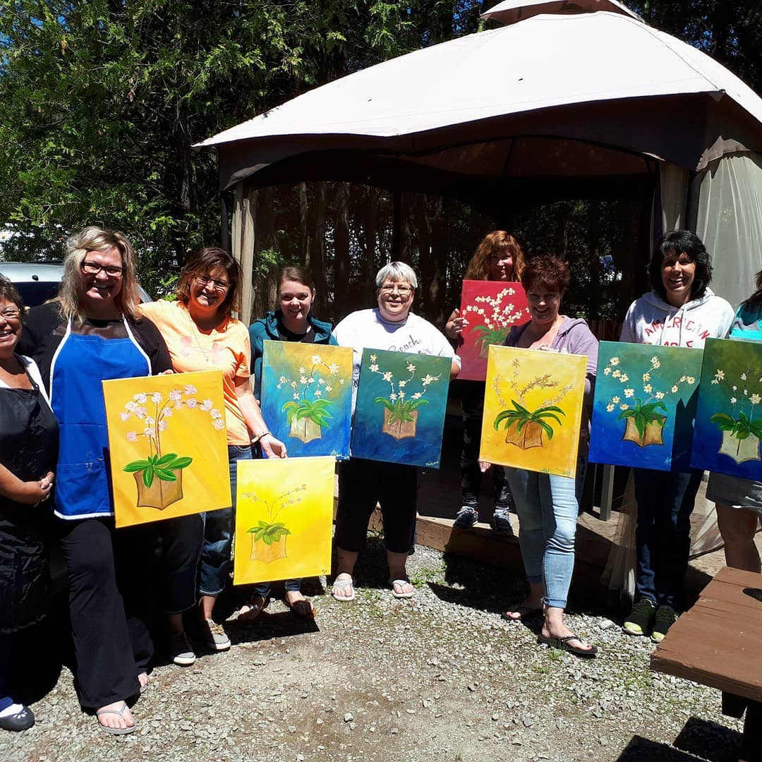Ladies Paint Day June 2018