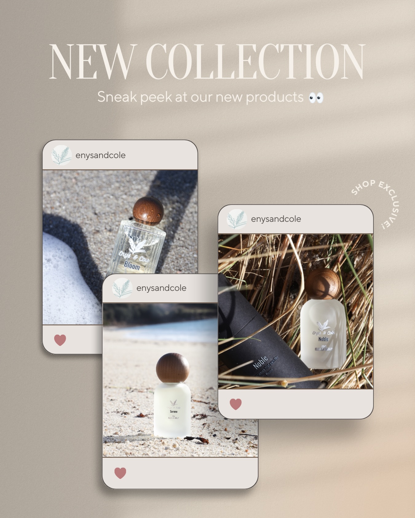 A new chapter for Enys & Cole.
Our perfume collection is here - handmade sense created to feel like home, wherever you are.
Shop now at www.enysandcole.com
#perfumecollection #perfumelaunch #creativebusiness #newlaunch #islesofscilly