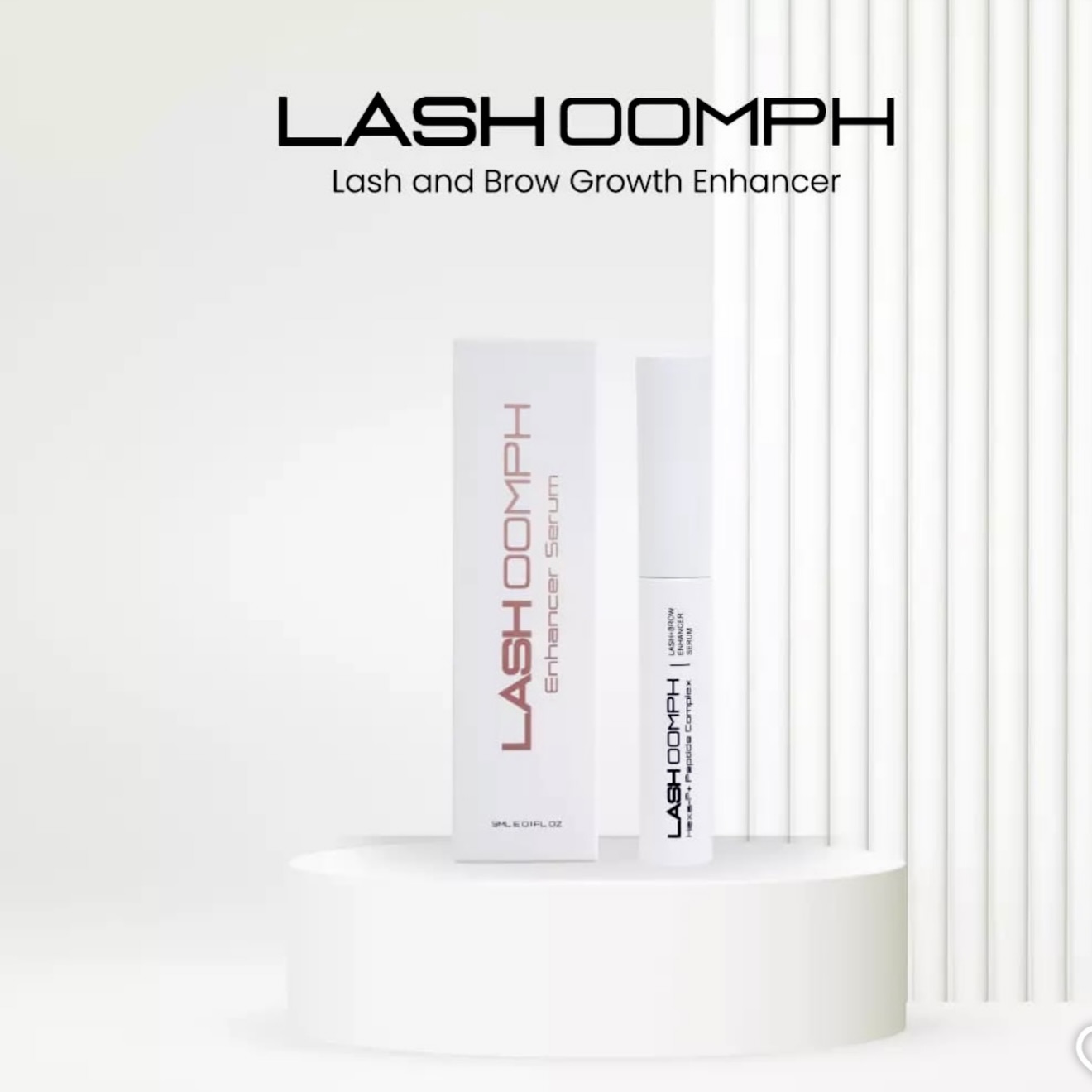Nourish your lashes. Support natural growth. See the difference. Experience the Lash Oomph differensible Results
✅Revolutionary 6-Peptide Formula: A unique blend of six powerful polypeptides.
✅Synergistic Action: Polypeptides work in harmony for maximum efficacy.
✅Unmatched Potency: No other serum offers this level of peptide concentration.
✅Visible Results: Experience a noticeable improvement in lash length, thickness, and fullness.
✅Advanced Formulation: Cutting-edge technology for optimal absorption and results.
✅Clinically Tested: Proven to deliver real results.