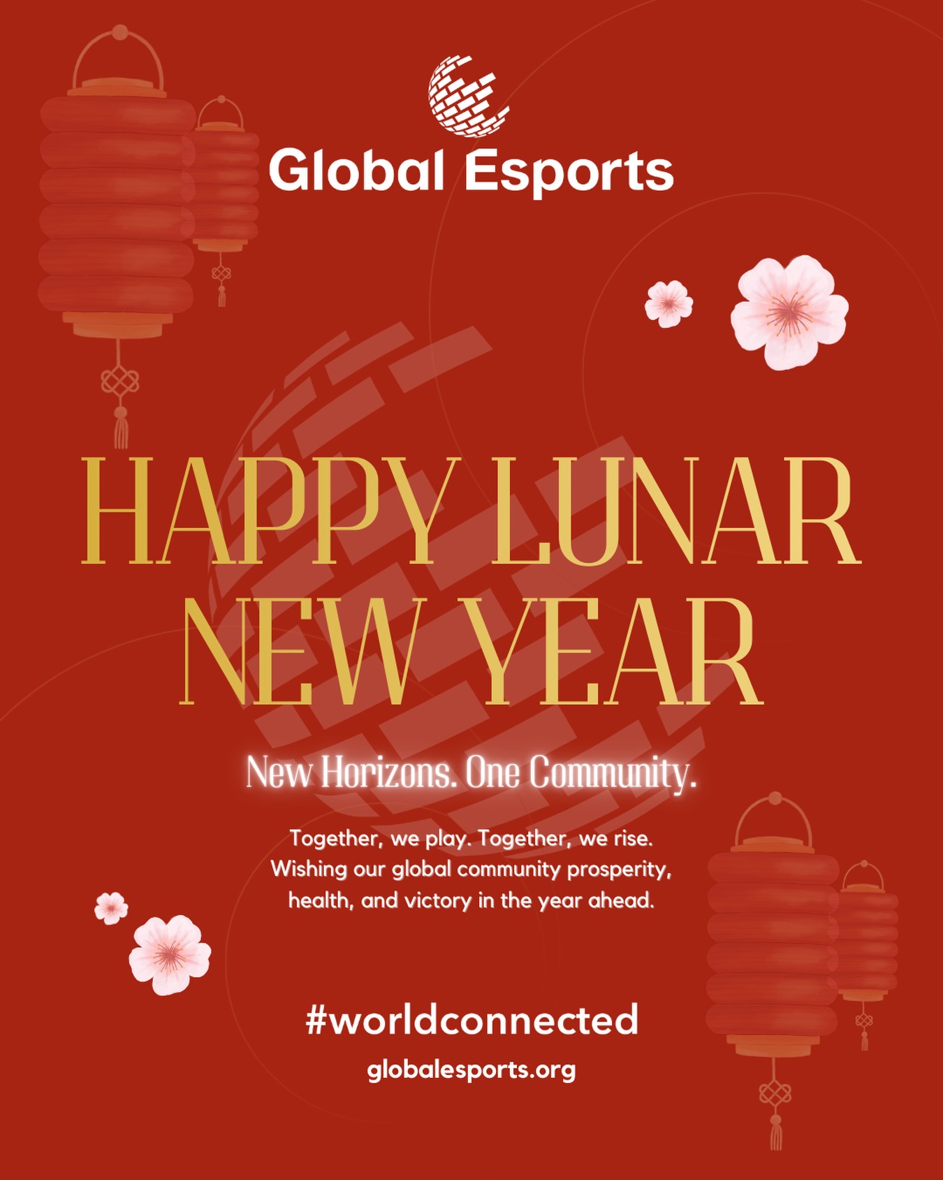 A new year brings new opportunities to connect, compete, and create together.
As we welcome the Lunar New Year, we celebrate the athletes, Member Federations, partners, and communities who make our global esports movement stronger every day.
May the year ahead bring prosperity, resilience, and inspiring victories, both in and beyond the arena.
🧧Happy Lunar New Year to our #worldconnected esports family.🧧