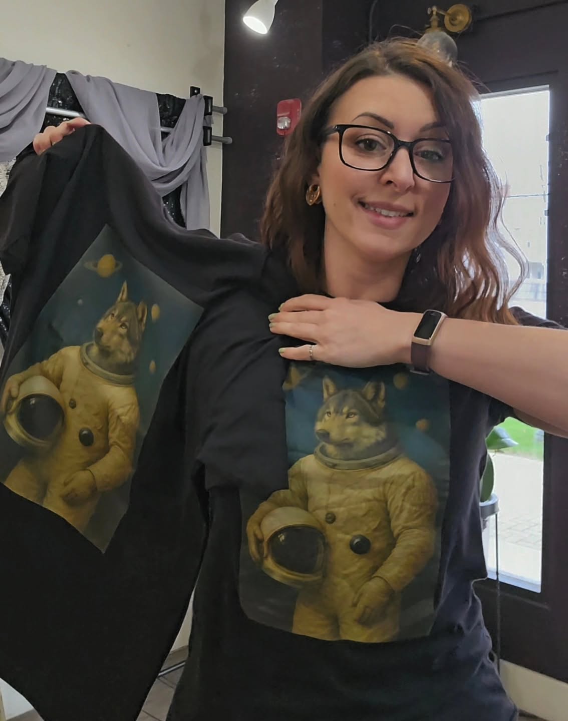 We made one… and then immediately made a second because I needed one too.
This might be my favorite problem with running a clothing brand.. I accidentally become the target audience.
Would you wear this one or is it a gift shirt?
Small batch like always. Once they’re gone I move on to the next weird idea. Spring launch is coming soon!
#graphictee #spaceshirt #nasa #astronaut #oddanimalaesthetic