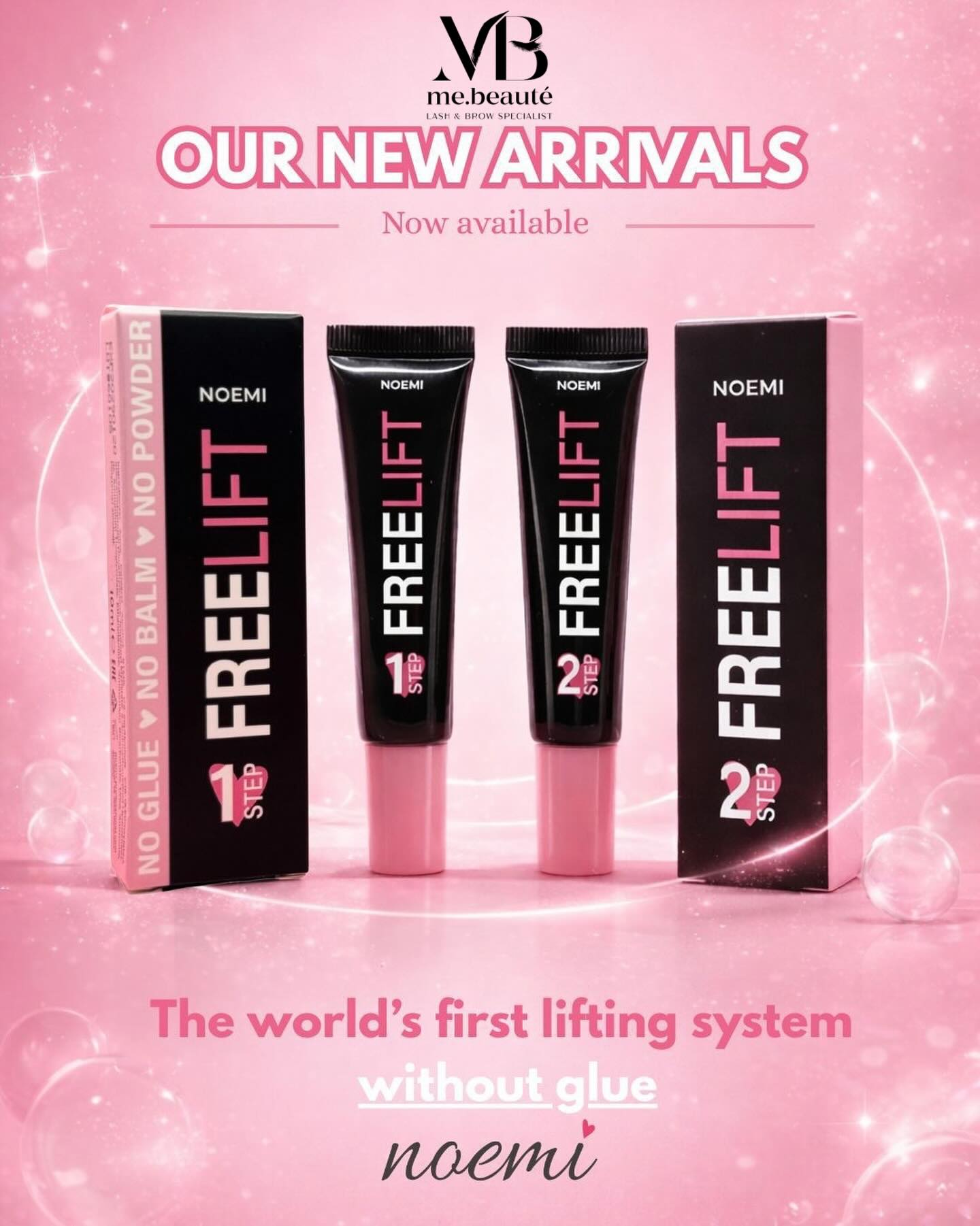 💖 NEW IN NEW ZEALAND 💖
Say hello to the lash lift revolution…
✨ NOEMI FREE LIFT KIT ✨
The world’s first lash lifting system that works WITHOUT GLUE 🤯
No sticking.
No mess.
No stress.
Just perfectly lifted lashes with a smoother, cleaner, faster process 💅
🌸 Can be used for traditional lash lifting, Korean lash lift and brow lamination
🌸 Professional results
🌸 A total game changer for lash artists
Now available in NZ 🇳🇿
Limited stock — DM to grab yours before it’s gone 💌
#NoemiFreeLift #LashLiftNZ #LashTechNewZealand #LashSuppliesNZ #koreanlashlift