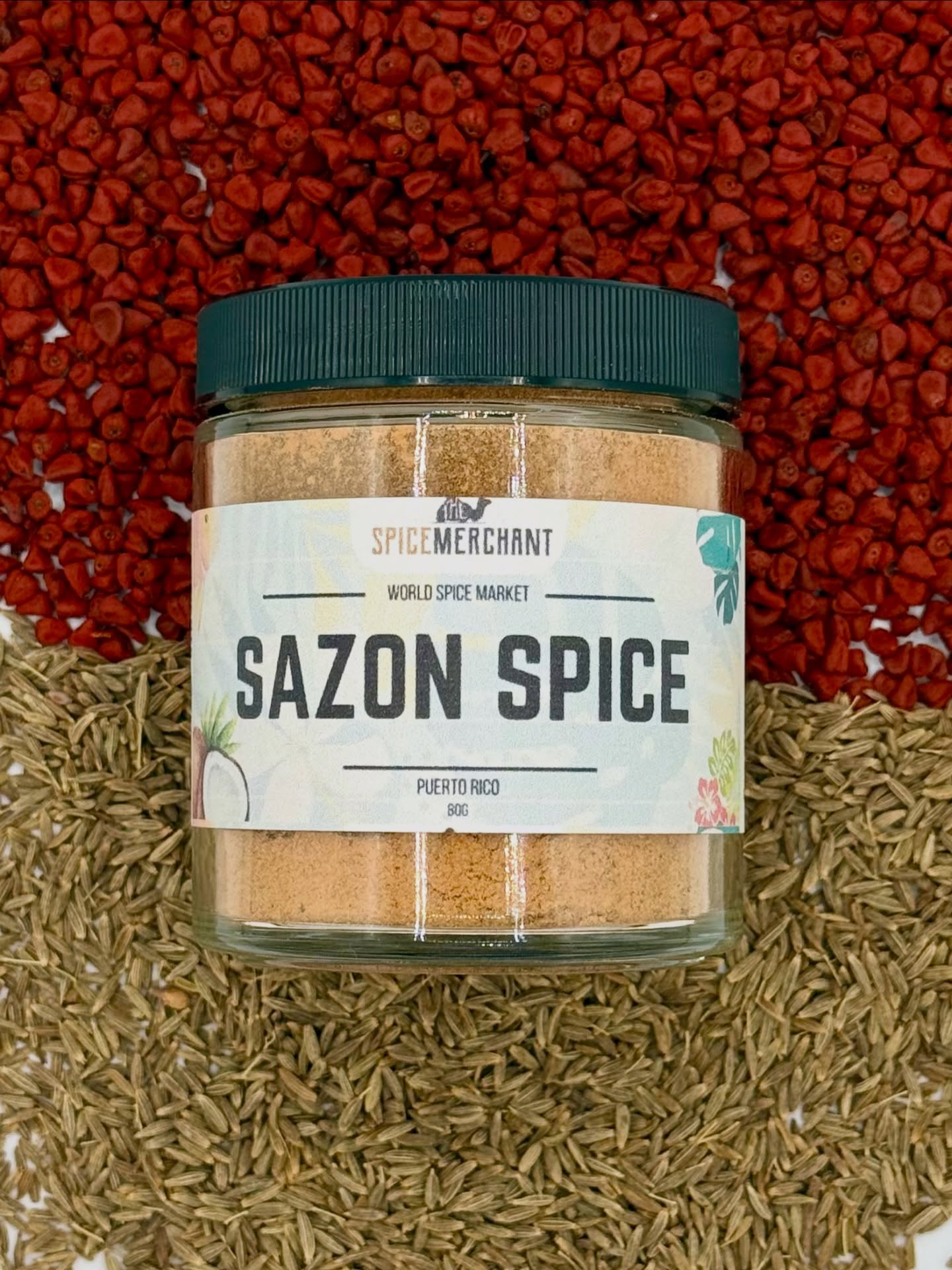 Sazรณn spice is a flavorful Latin seasoning blend commonly found in Puerto Rican cuisine. Sazon is used to add vibrant color and savory depth to dishes. Itโs especially popular in Caribbean and Latin American cooking.
Sazรณn has a bold, bright, savory flavor with, garlic and onion notes.
The earthy flavour of cumin and warmth from the black pepper pairs well with the citrus notes of the annatto seeds. This spice is perfect in Cazuela, a seafood soup, fried chicken, meat marinades, stir fried vegetables and so much more! Itโs versatile and super easy to add to any of your dishes. Enjoy the flavours of Puerto Rico!
Our Sazon is the true Puerto Rican recipe, it does not have salt or MSG in it unlike store bought Sazon!
Ingredients: Annatto Seed, Garlic, Onion Cumin, Black Pepper
#spice #puertorico #cooking #yyc #calgary