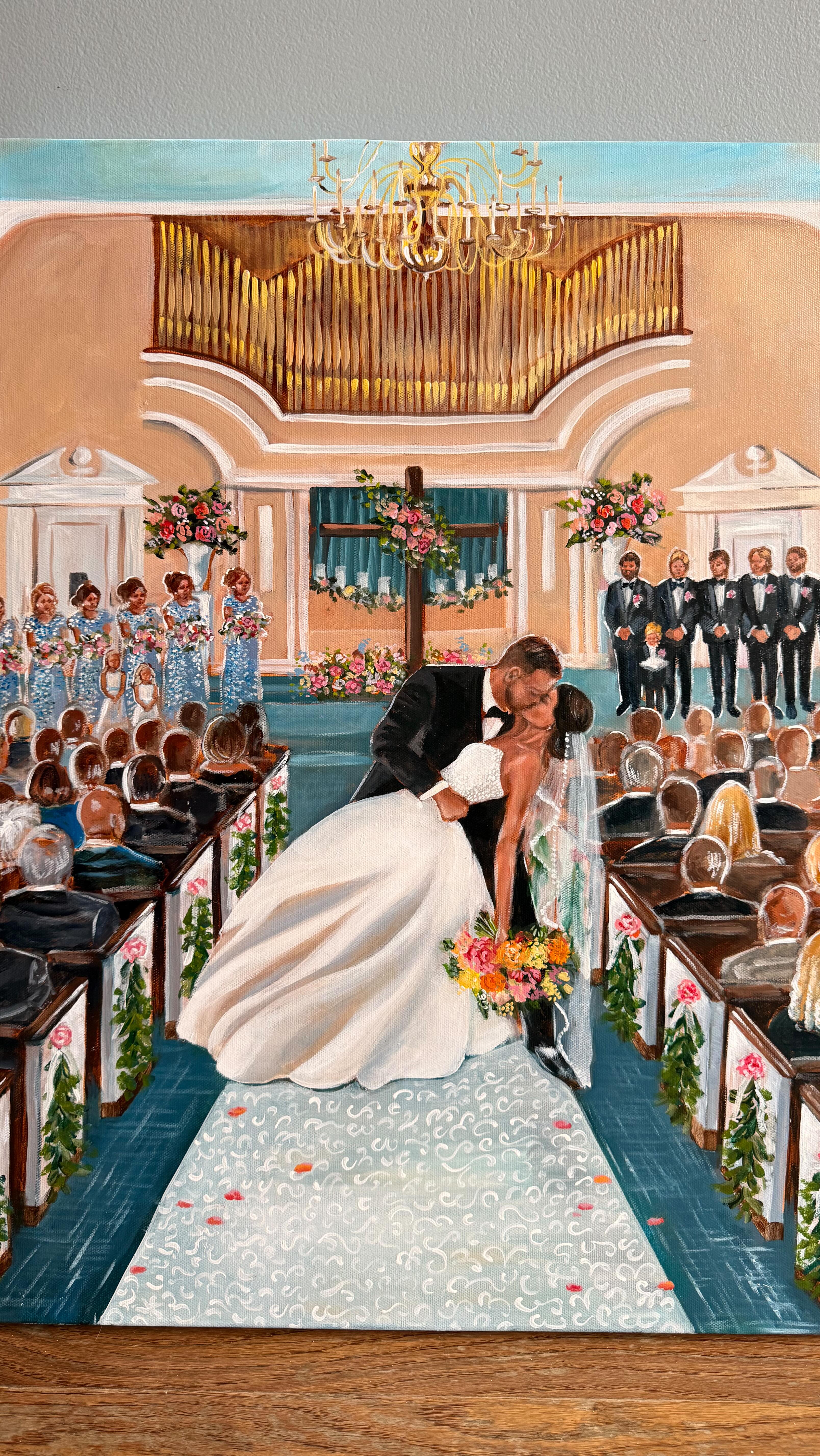 Proof that the recessional kiss deserves more than a photo. 💍🎨
🤍Live wedding painting- Lawrenceburg, Ky
#liveweddingpainting
#weddingartist
#weddingkeepsake
#weddingart
#fineartwedding