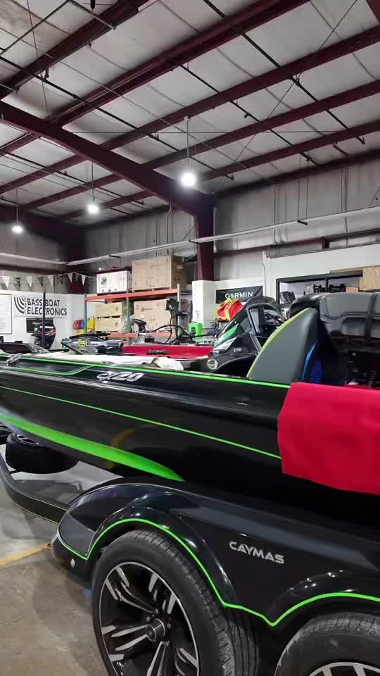 Before ➡️ After
We just wrapped up a full electronics install on this stunning black & green Caymas 🔥
Dialed in and ready to hit the water with next-level performance and clarity.
BassBoatElectronics.com
