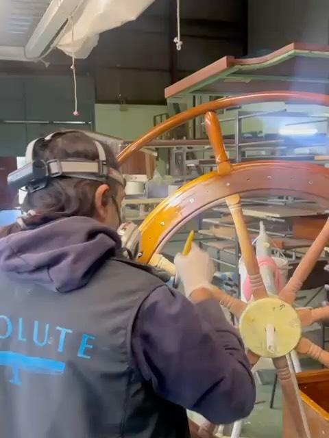 We are giving Mercury a complete overhaul and she is looking phenomenal already!
A brand new lick of paint and complete varnish work for this classic beauty… stay tuned for more peeks at the transformation.
#yachtvarnish #yachtpaint #yachtmaintenance #yachtrefit #yacht