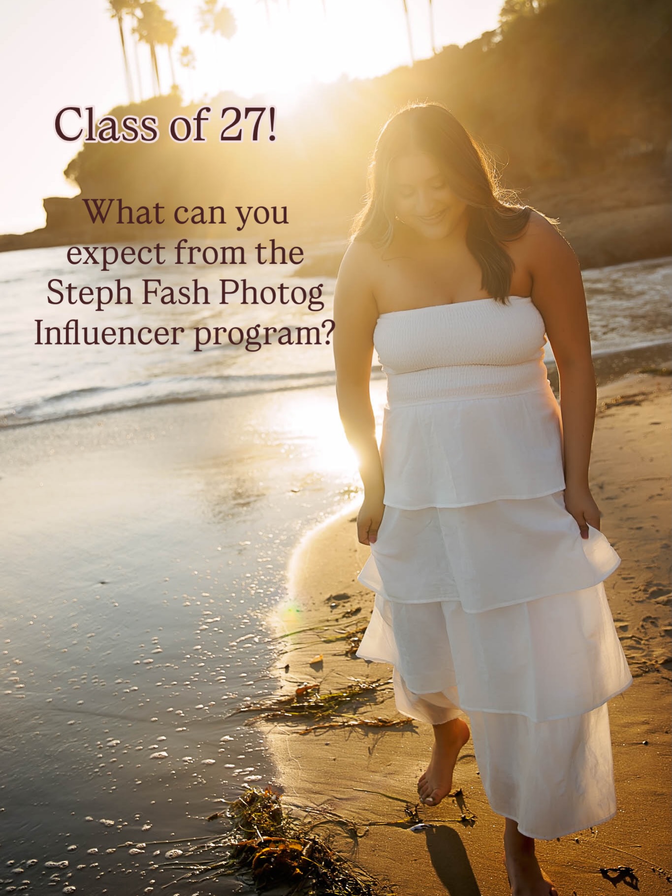 A quick glimpse into what you will see next year for the class of 2027 influencer team! 👀
This next team will have some of the same shoots but also BRAND NEW ones! 💥
My focus will be on:
⚪️ Simplicity
⚪️ Flowers
⚪️ Candidness
⚪️ Fields/nature/natural surroundings
⚪️ New shoot ideas
I’m all about switching things up and it’s time for a change!
But you’ve gotta sign up to hear all about it! Click the INFLUENCER highlight and follow one of the links to sign up to hear more!
Emails are going out THIS WEEK to the 57 (and counting) girls who said they wanted to hear more about my program!!! 📨
Don’t miss out on hearing about the new opportunities coming out for the CLASS OF 2️⃣0️⃣2️⃣7️⃣!!
You can also DM me to let me know you are interested and I will get back to you!
XO,
Steph