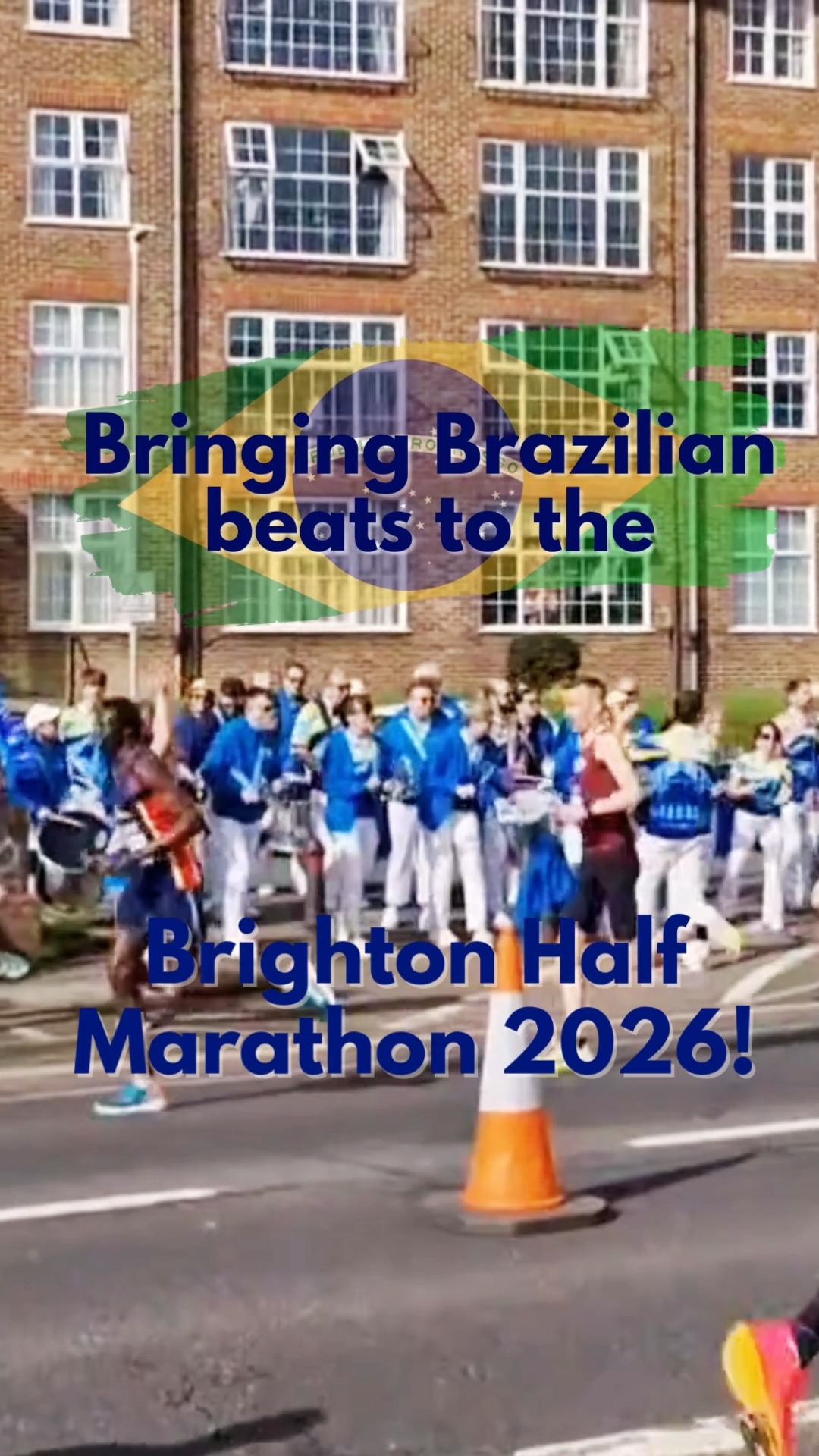 Nothing like live samba to lift tired legs 🥁💃
Huge thanks to the Brighton Half Marathon team for inviting us back, always a highlight for us.
Runners get the boost… spectators get the soundtrack
Are you running this year? We hope to give you a rhythmic lift at the halfway point! See you on March 1st 2026 on Madeira Drive
#BrightonHalfMarathon2026 #BrightonUK #BrightonLife #CommunityVibes #FindYourPeople #GetInvolved #TrySomethingNew #SambaDrumming #BrazilianPercussion