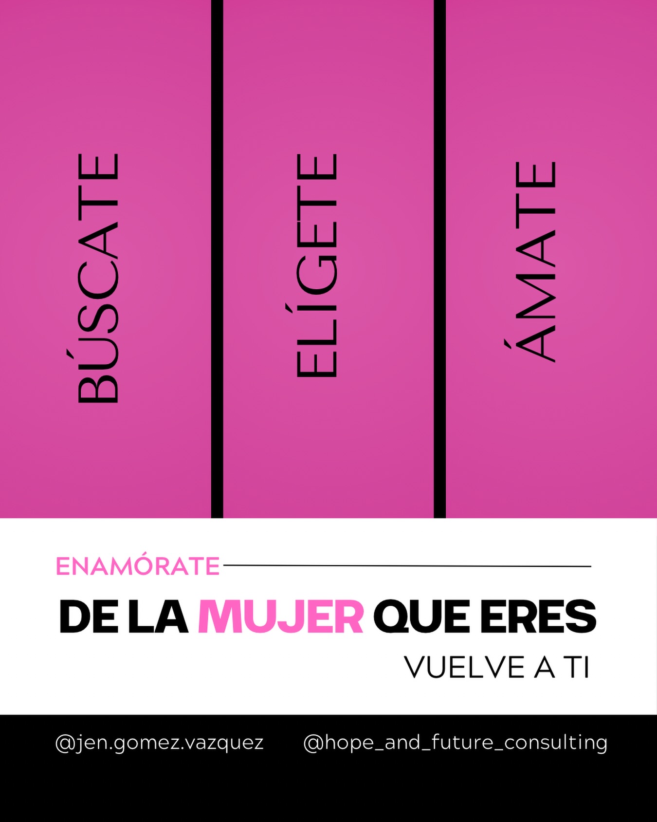 Elígete con intención.
Invierte tiempo en volver a ti.
En escucharte.
En cuidarte con constancia.
Enamórate otra vez
de quien eres hoy
y de la mujer que estás construyendo
cada vez que decides no abandonarte.
🫶🫶🫶