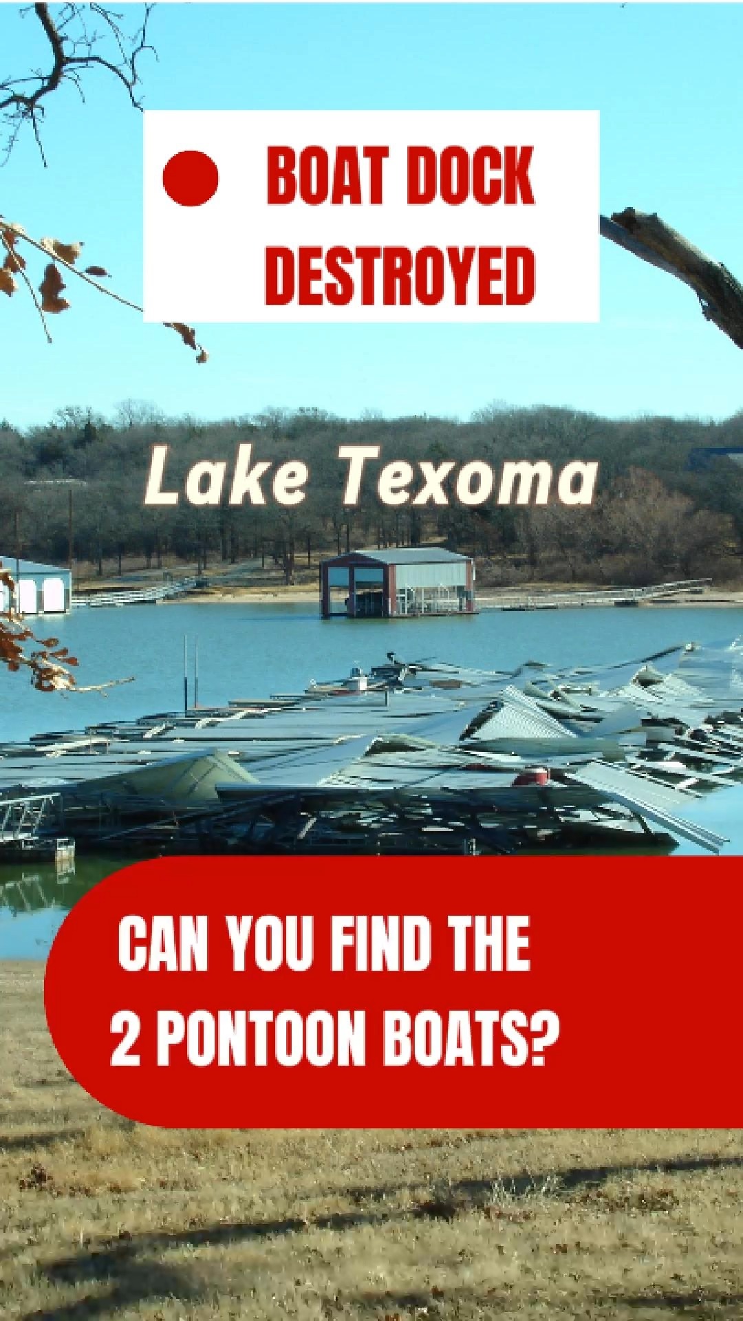 When winter shows up uninvited… ❄️
This boat dock at Lake Texoma didn’t stand a chance. The ice came in and crushed the entire dock, and word is there are two pontoon boats buried underneath the wreckage.
👀 Can you spot them?
Zoom in, look close, and tell us where you think they are hiding.
Mother Nature: undefeated.
#LakeTexoma #BoatLife #PontoonLife #WinterDamage #DockFail