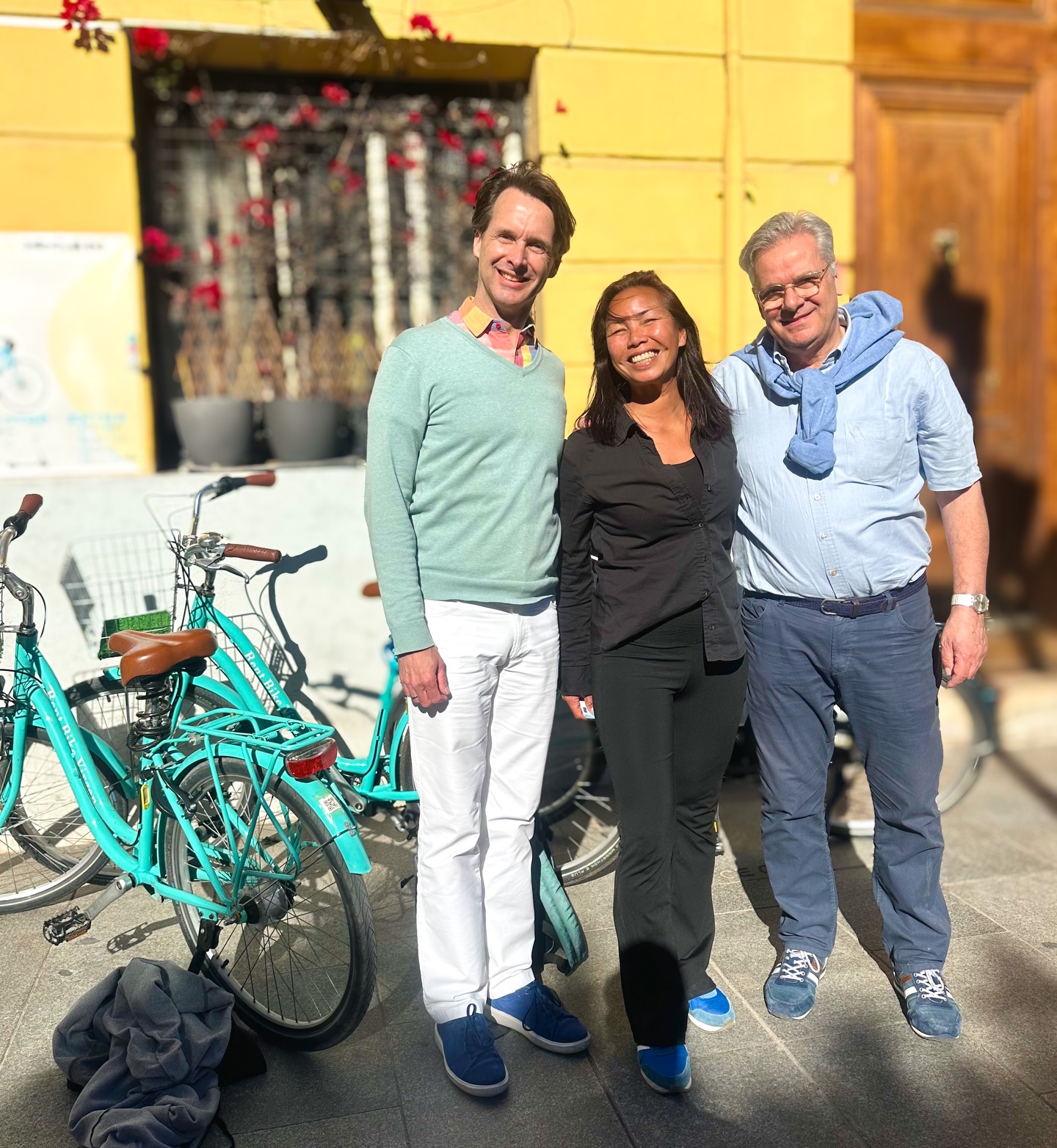 Marco and Franklin discovered our beautiful little city while stopping here on a cruise š¢.
And wow⦠what a joy it was to explore Valencia with these two legends!
Together we biked past historic highlights, cruised through the famous Turia Park š“š² and of course admired the stunning modern City of Arts & Sciences.
Marco says:
āTogether with June, we enjoyed an amazing bike tour through the beautiful city of Valencia. We saw impressive squares and buildings from every era of the cityās history, from Roman times, through the Renaissance, all the way to the present day. What made it extra special were the background stories and little anecdotes you only hear from locals. Thank you, June, for such a wonderful day. You even arranged perfect sunny weather⦠in January! āļøā
Would you like to explore Valencia in a relaxed way too in small groups or on a private tour with us?
Weāre just about to reach 450 reviews, and honestly⦠we couldnāt have done this without you.Our dream has come true thanks to all the incredible, kind people weāve met over the years. Thinking about all our guests fills us with gratitude and reminds us exactly why we do this. š¤
Come to Valencia⦠the most charming and vibrant city in Spain.
And come experience it with us at Get Involved Valencia! š§”
.
.
#valencia #getinvolvedvalencia #visitvalencia #travelagency #valenciaespaƱa