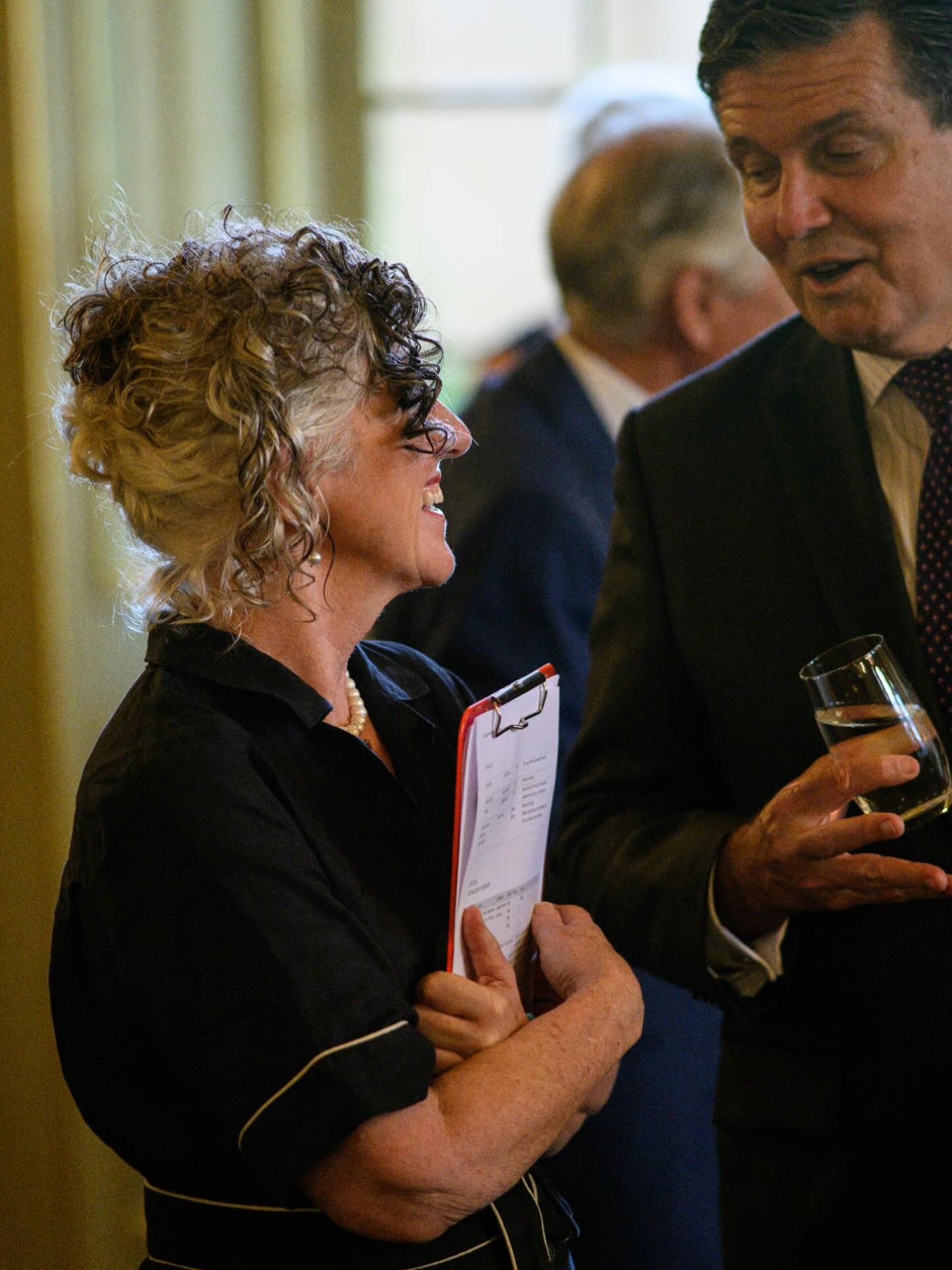 Nothing says event like a clipboard …
#freelancer