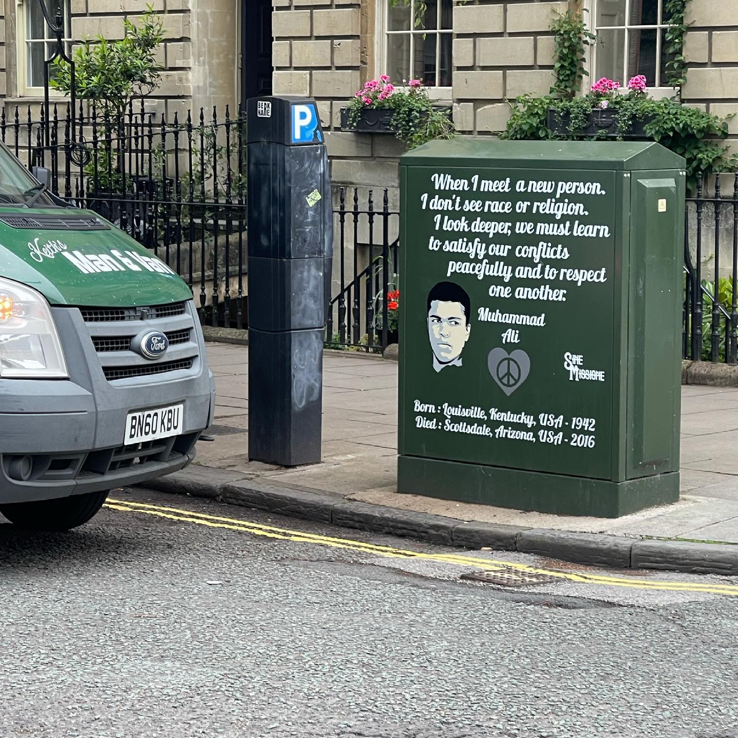 Noticed this in Laura Place