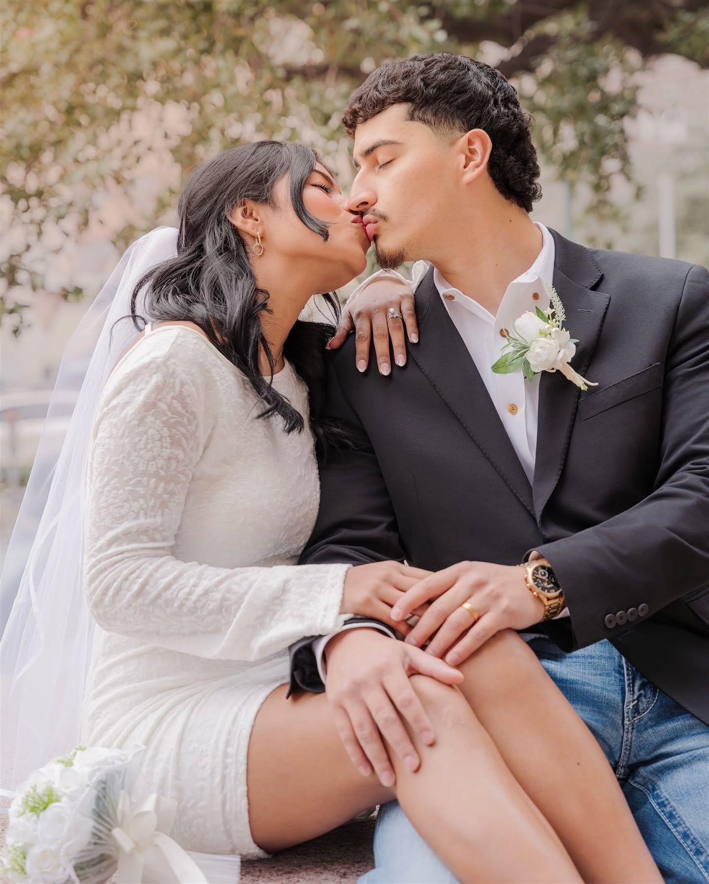One year ago today, they said “I do” on the most love-filled day of the year. 🤍
Now it’s their first anniversary and Valentine’s Day - double the reason to celebrate.💍✨
Happy one year to these two!